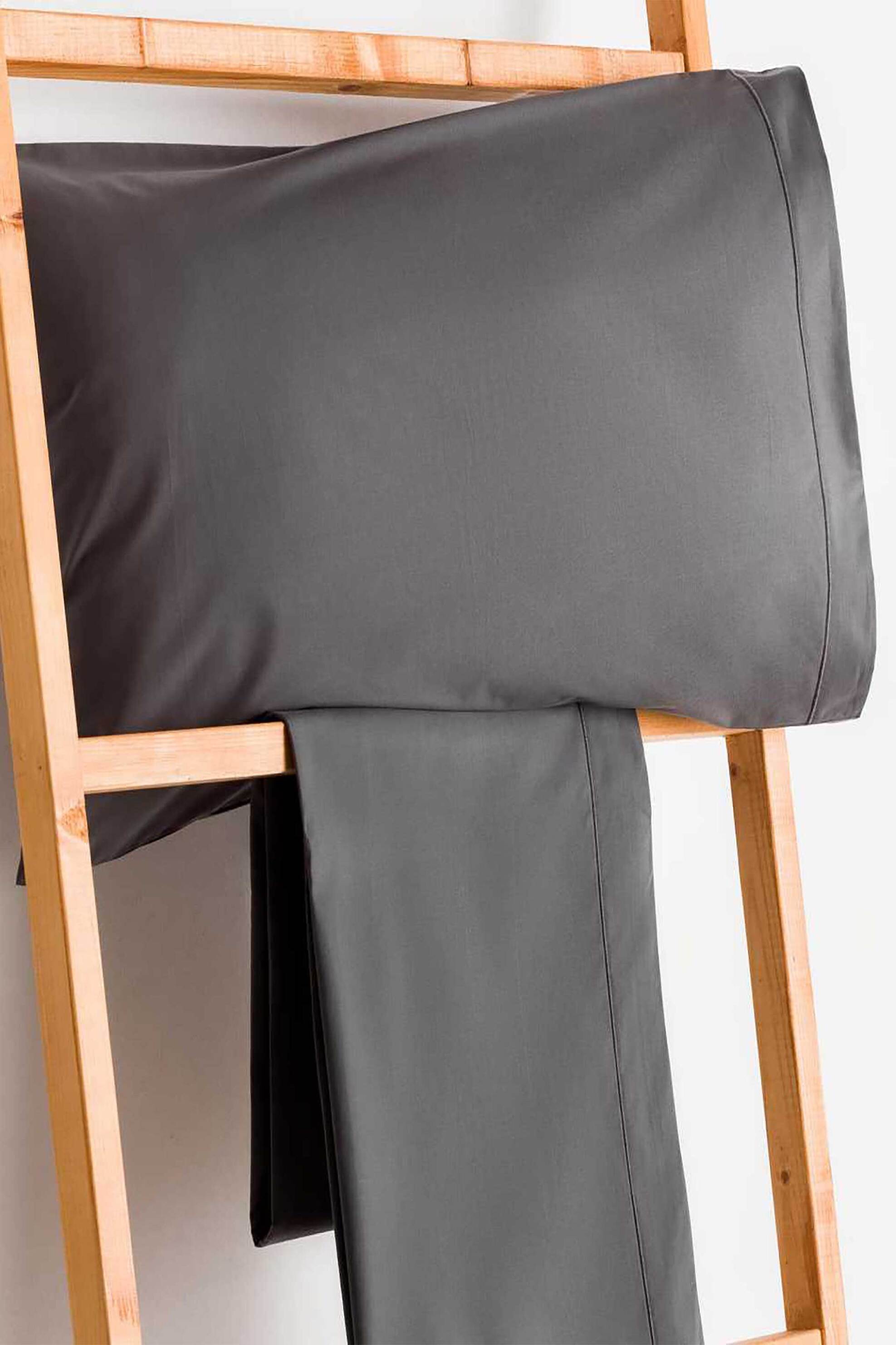 Vesta σεντόνι διπλό με λάστιχο 160 x 200 + 30 cm "Synthesis-502" - 000002812 Ανθρακί