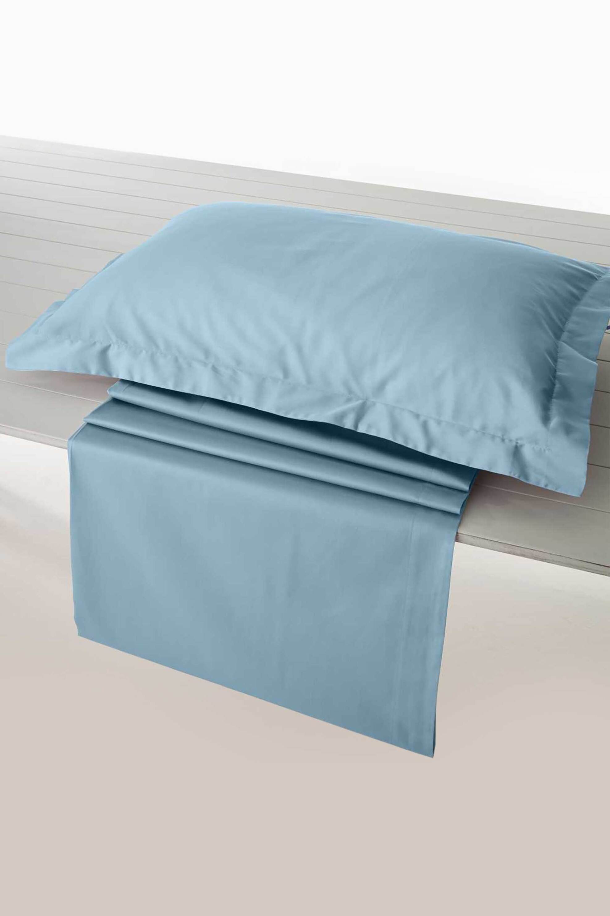 Vesta σετ μαξιλαροθήκες oxford "Athena-306" (2 τεμάχια) - 000009619 Μπλε Ανοιχτό