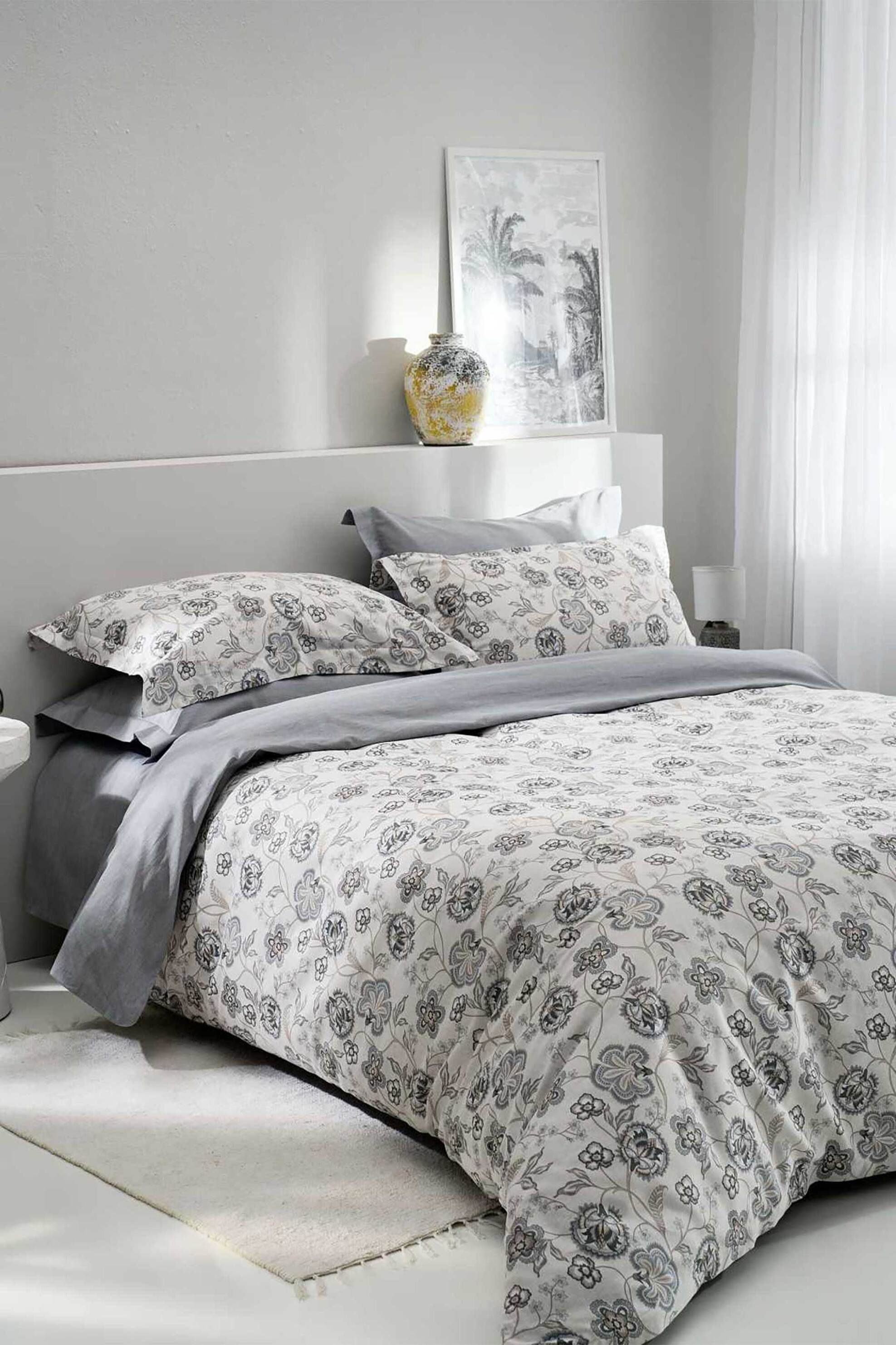 Vesta κουβερλί king size "Como-2" 270 x 270 cm - 000010842 Γκρι