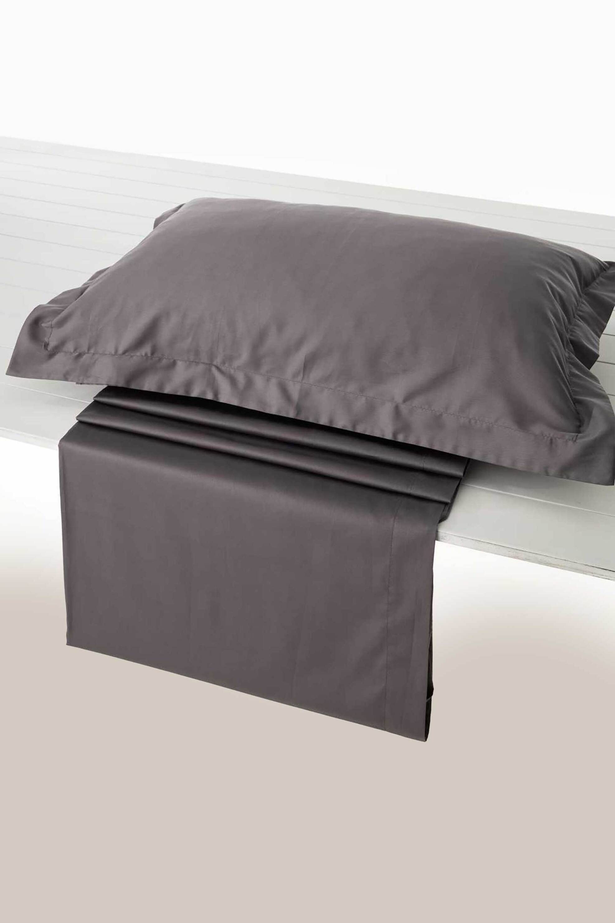 Vesta σεντόνι ημίδιπλο με λάστιχο 160 x 200 + 40 cm "Athena-305" - 000008833 Ανθρακί