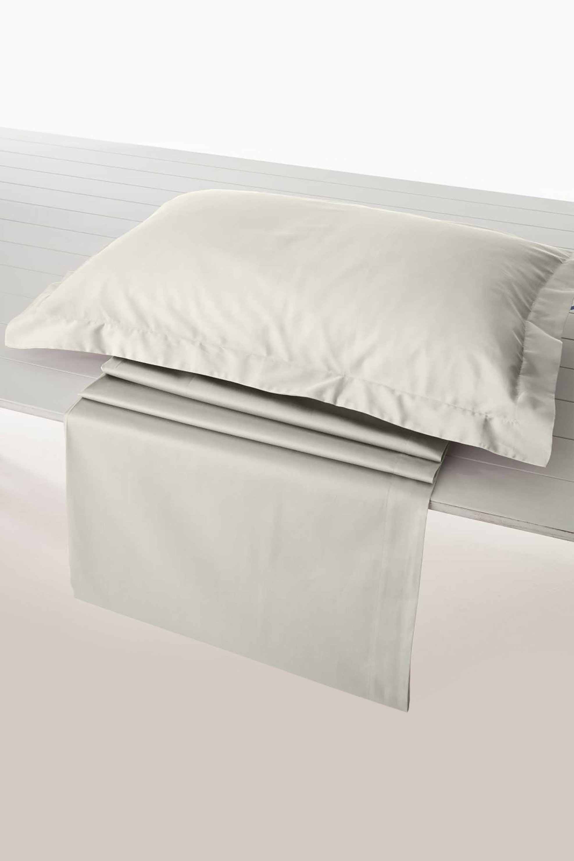 Vesta σεντόνι διπλό με λάστιχο 180 x 200 + 40 cm "Athena-307" - 000010858 Εκρού