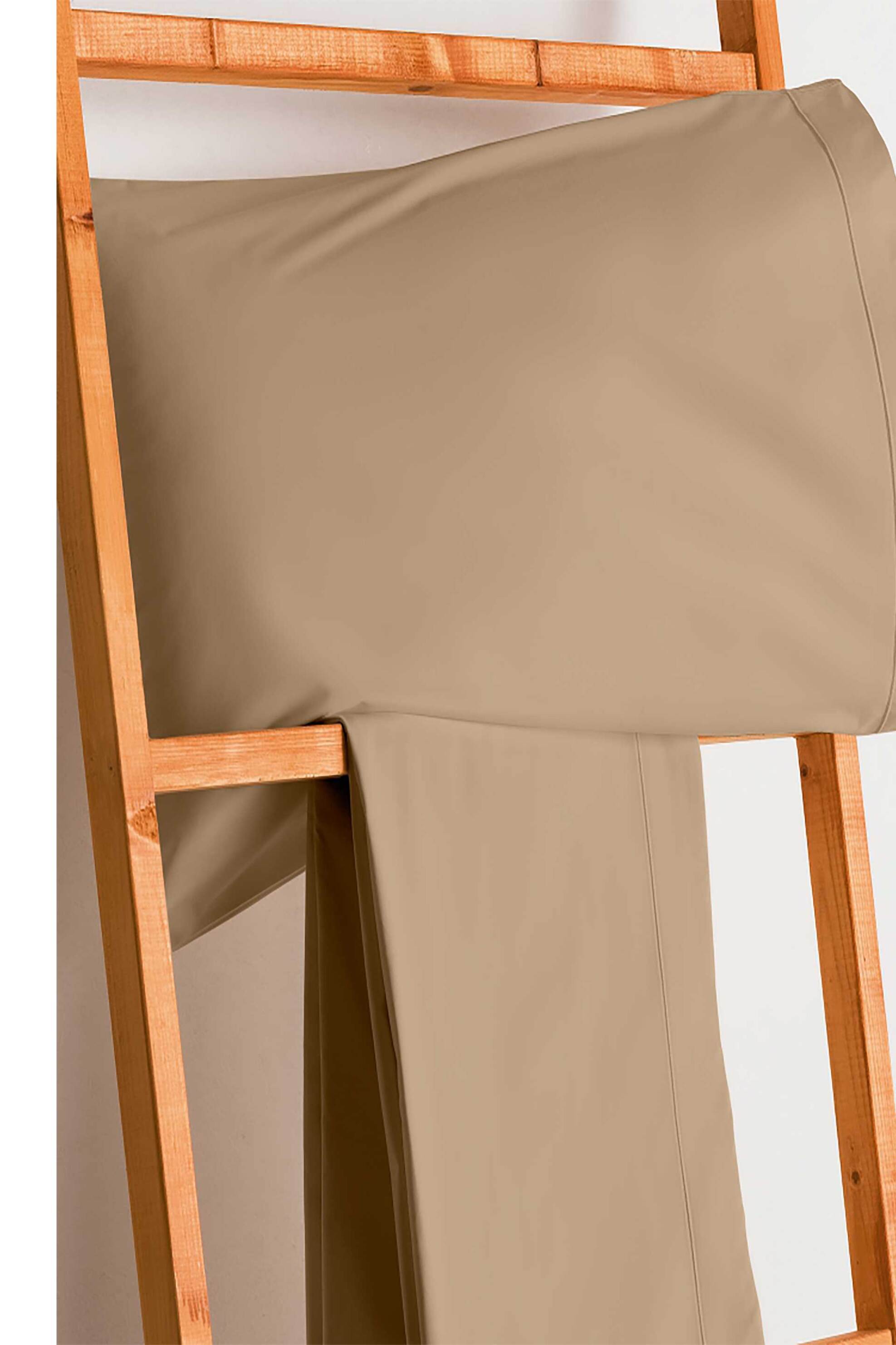 Vesta σεντόνι king size 280 x 280 cm "Synthesis-518" - 000011462 Καφέ Ανοιχτό