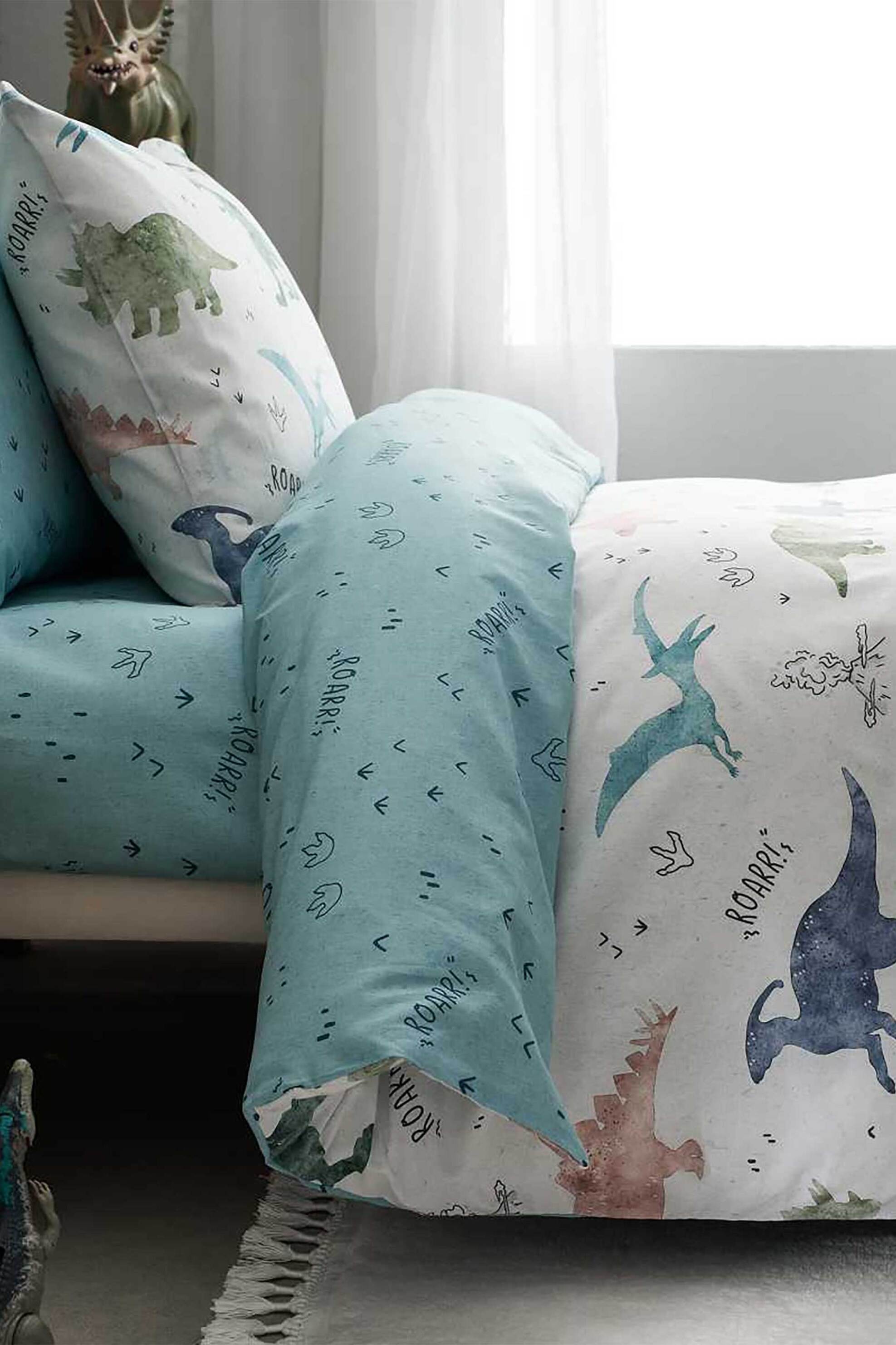 VESTA Vesta σετ παιδικά σεντόνια μονά με all-over print "Rex" (3 τεμάχια) - 000011477