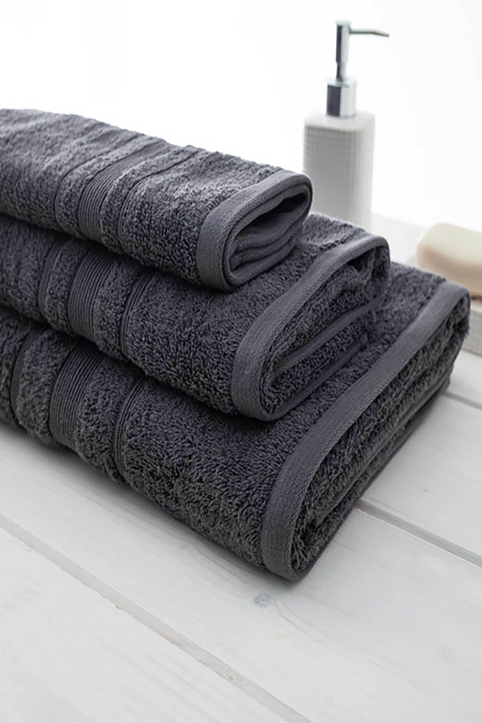 Vesta πετσέτα χεριών 30 x 50 cm "Sithonia-502" - 000007720 Ανθρακί