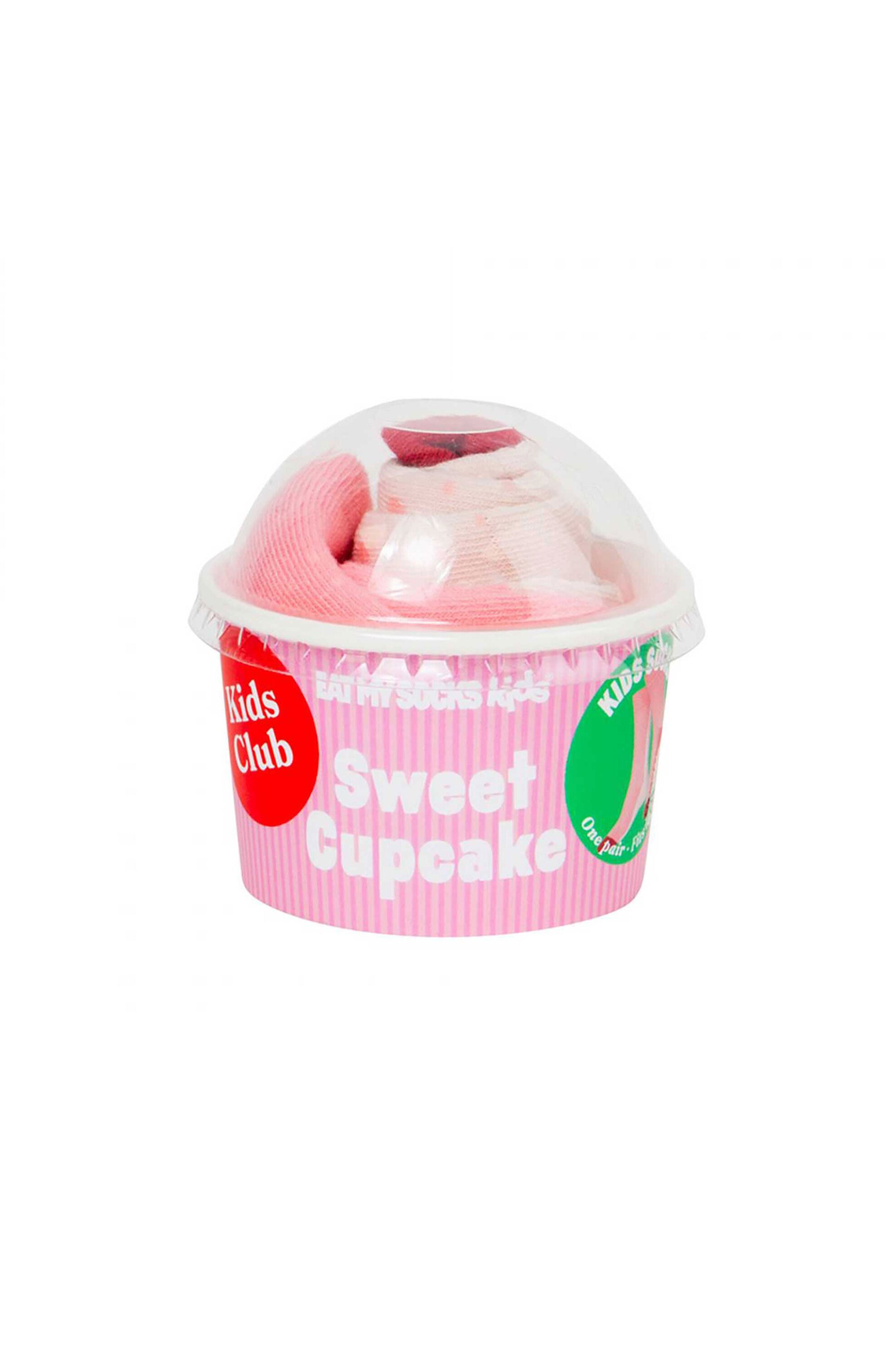 EAT MY SOCKS Eat My Socks παιδικές κάλτσες "Cupcake Strawberry" - EMSKIDCUS Πολύχρωμο