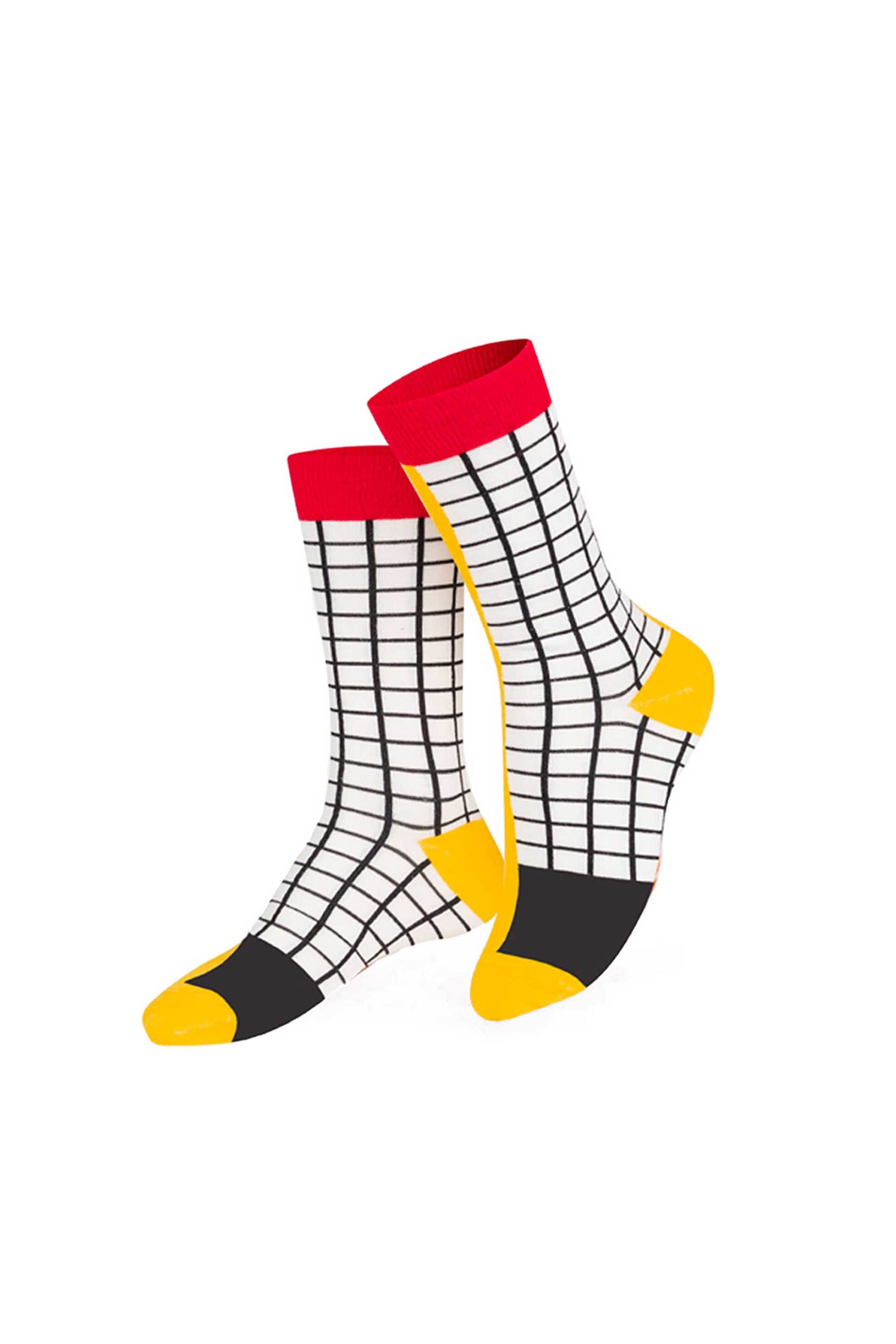 Eat My Socks παιδικές κάλτσες "French Fries" - EMSKIDFRI Πολύχρωμο φωτογραφία