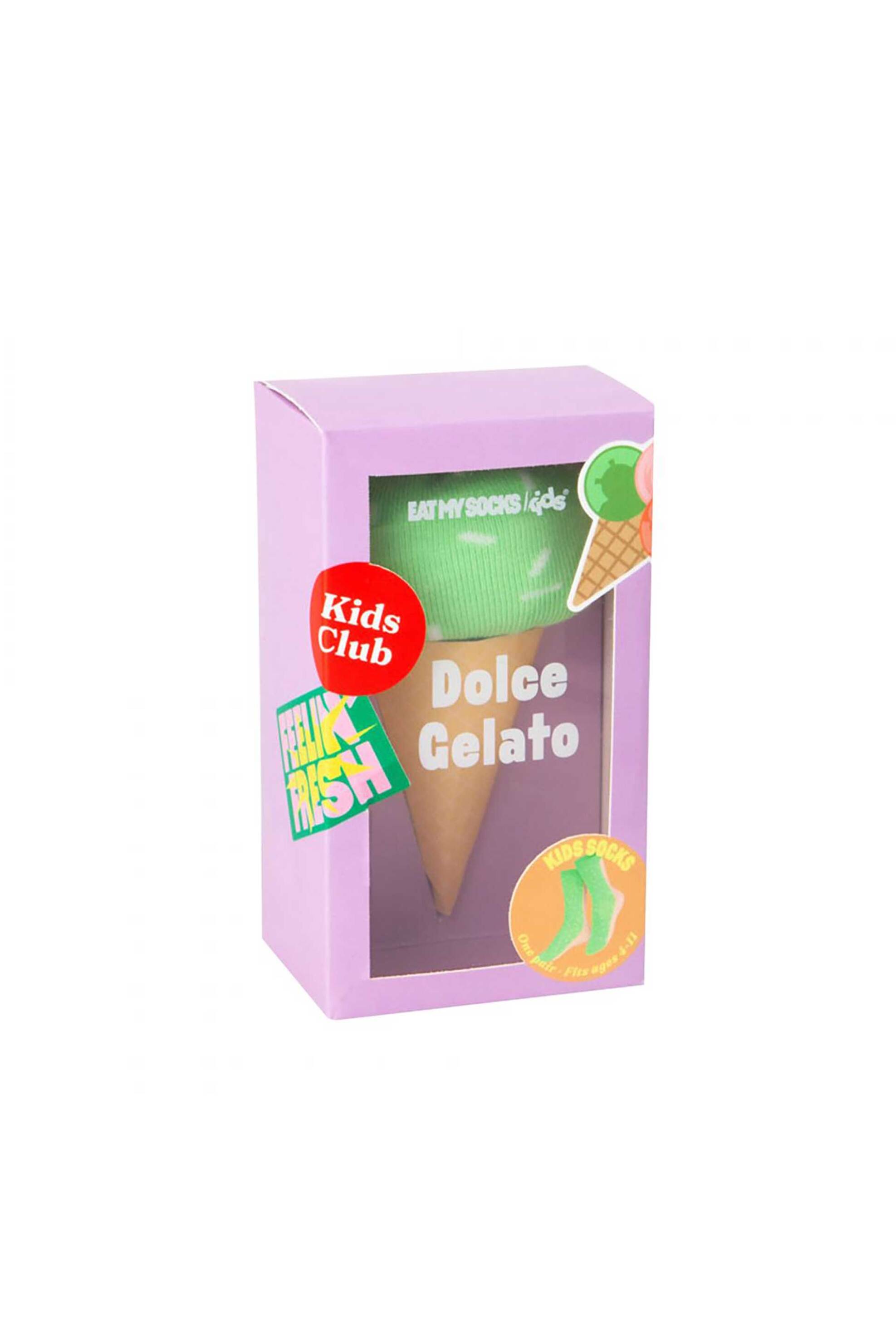 EAT MY SOCKS Eat My Socks παιδικές κάλτσες "Dolce Gelato" - EMSKIDGEL Πολύχρωμο