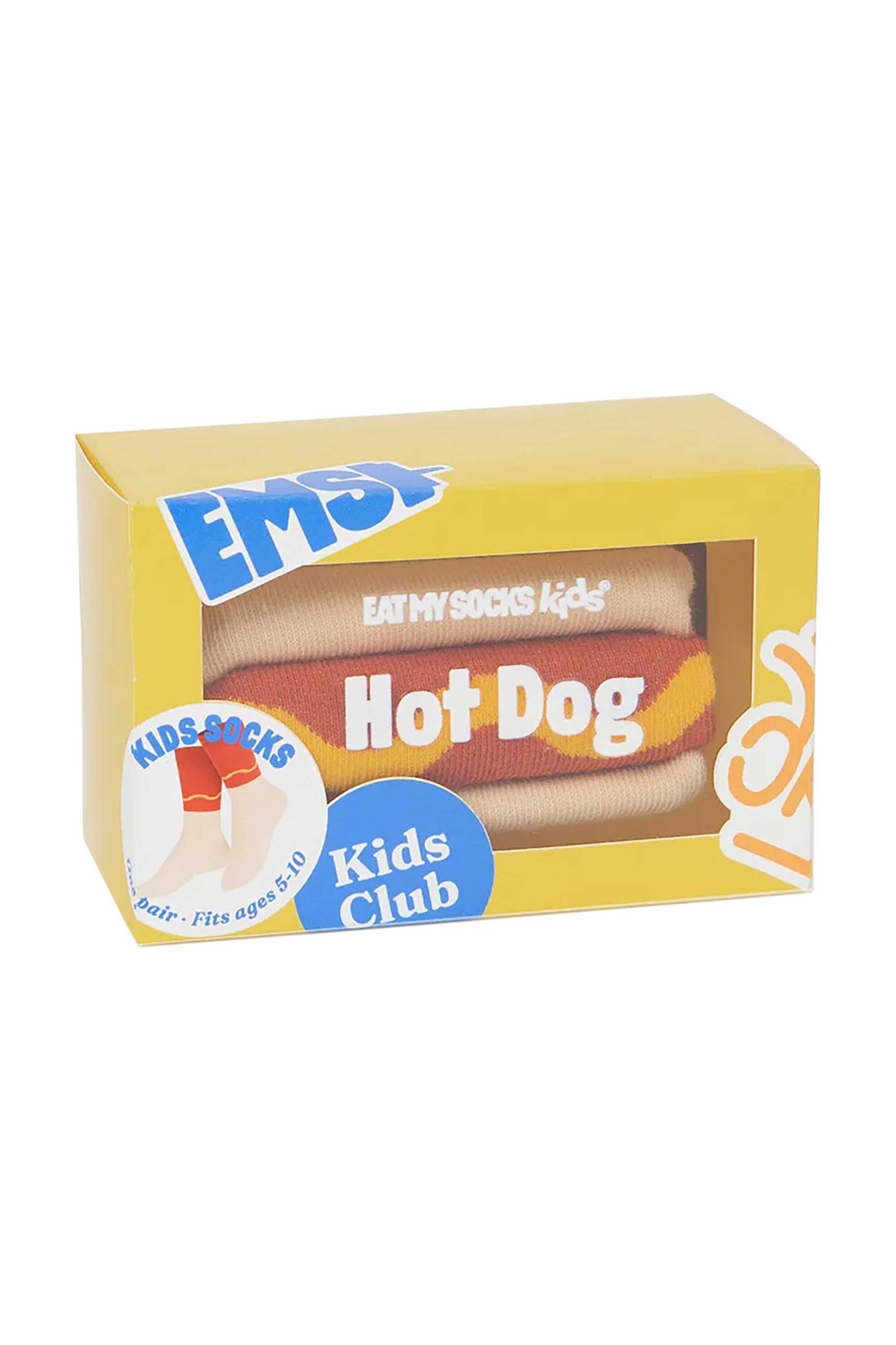 EAT MY SOCKS Eat My Socks παιδικές κάλτσες "Hot Dog" - EMSKIDHOT Πολύχρωμο