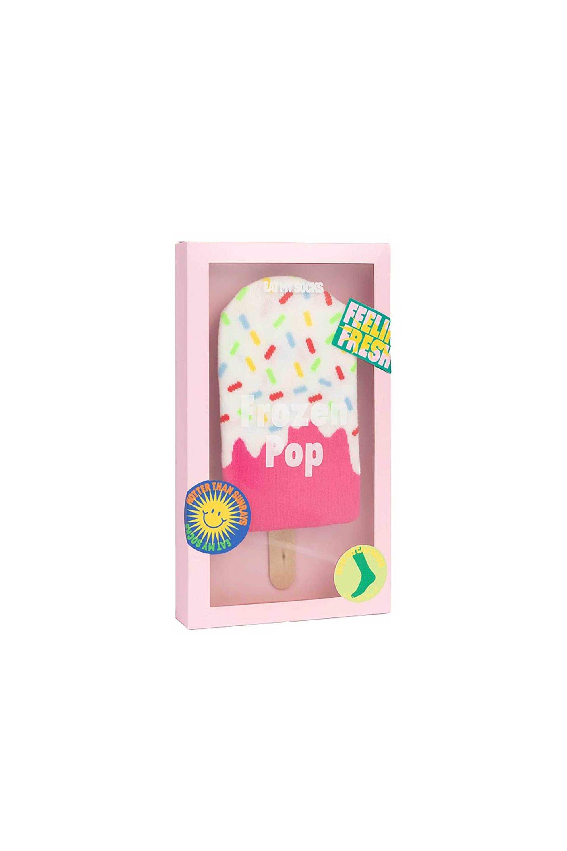 EAT MY SOCKS Eat My Socks παιδικές κάλτσες "Frozen Pop Strawberry" - EMSKIDPOS Πολύχρωμο