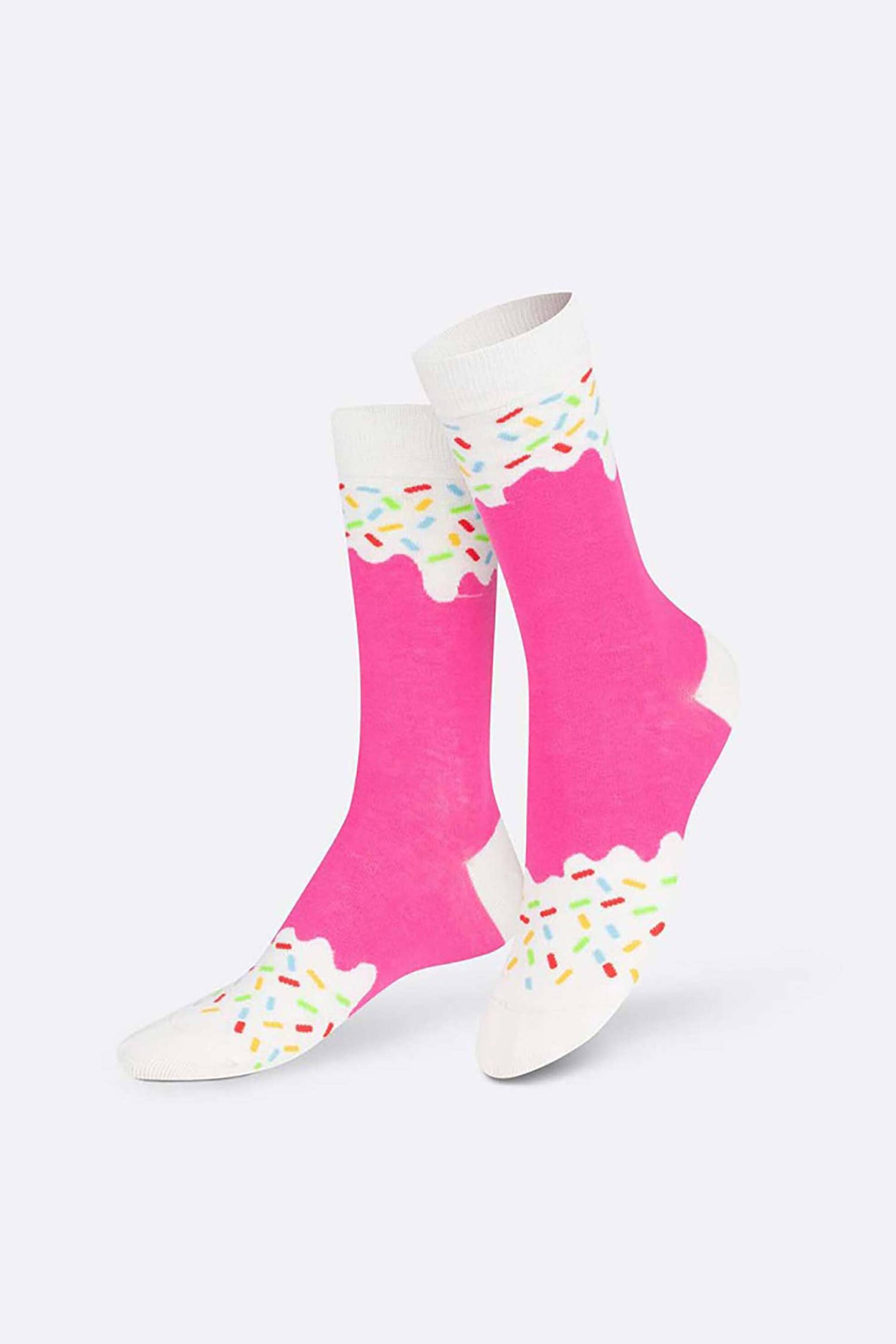 Eat My Socks παιδικές κάλτσες "Frozen Pop Strawberry" - EMSKIDPOS Πολύχρωμο φωτογραφία