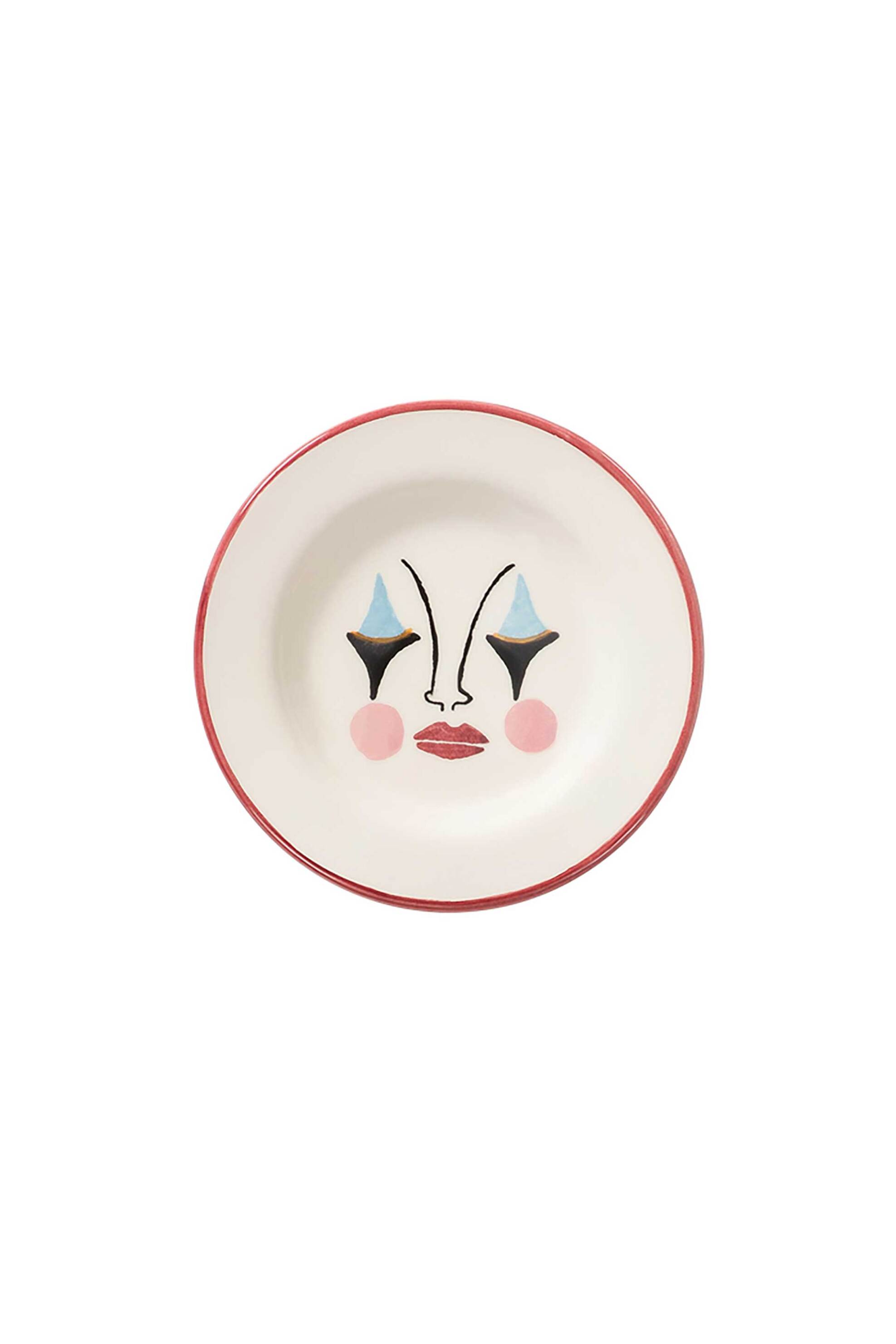 ANNA NINA Anna + Nina πιάτο σερβιρίσματος γλυκού 15 x 15 x 3 cm "Pierrot" - 25-2M805003