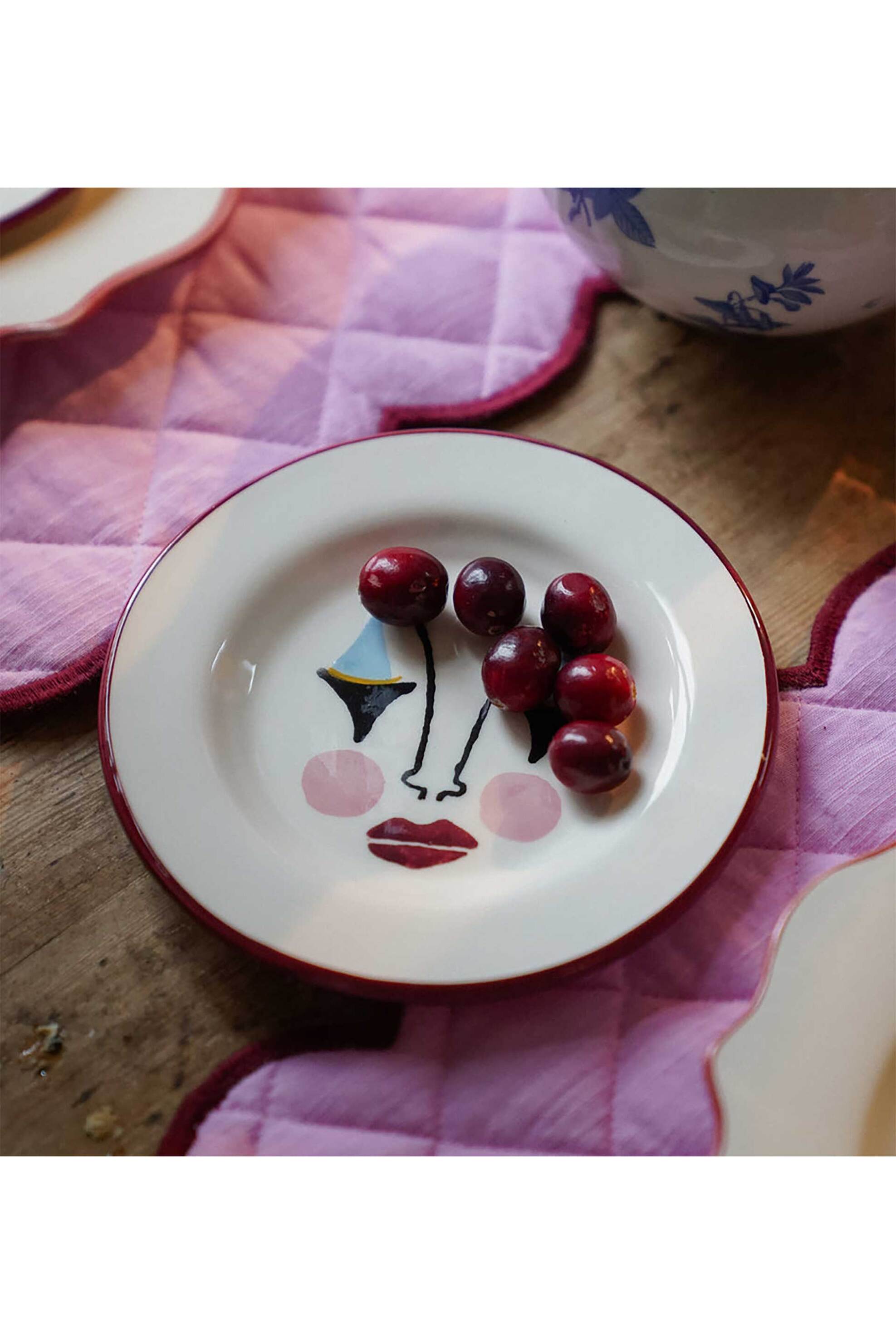 Anna + Nina πιάτο σερβιρίσματος γλυκού 15 x 15 x 3 cm "Pierrot" - 25-2M805003 φωτογραφία