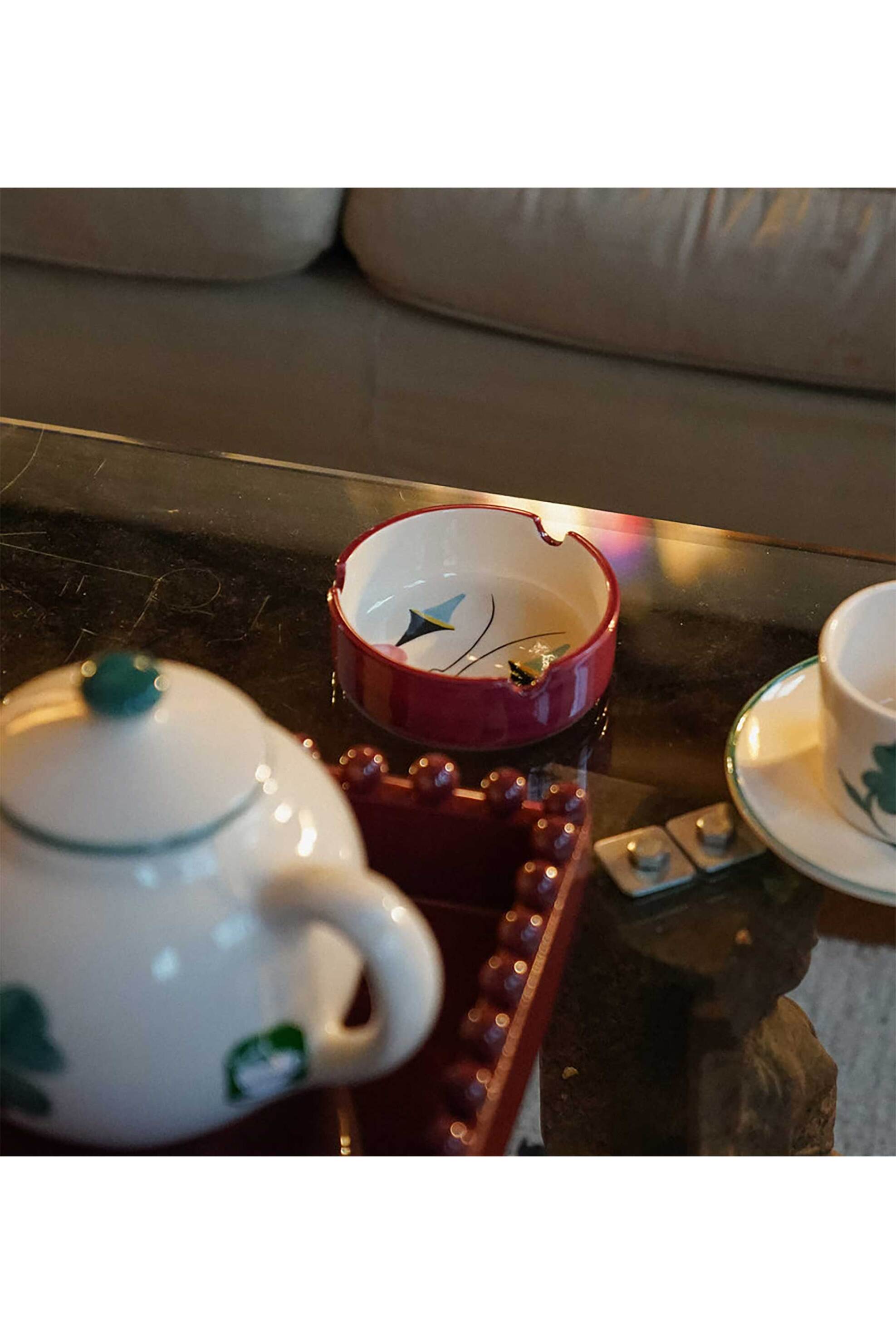 Anna + Nina κεραμικό σταχτοδοχείο "Pierrot" - 25-2M805016 φωτογραφία