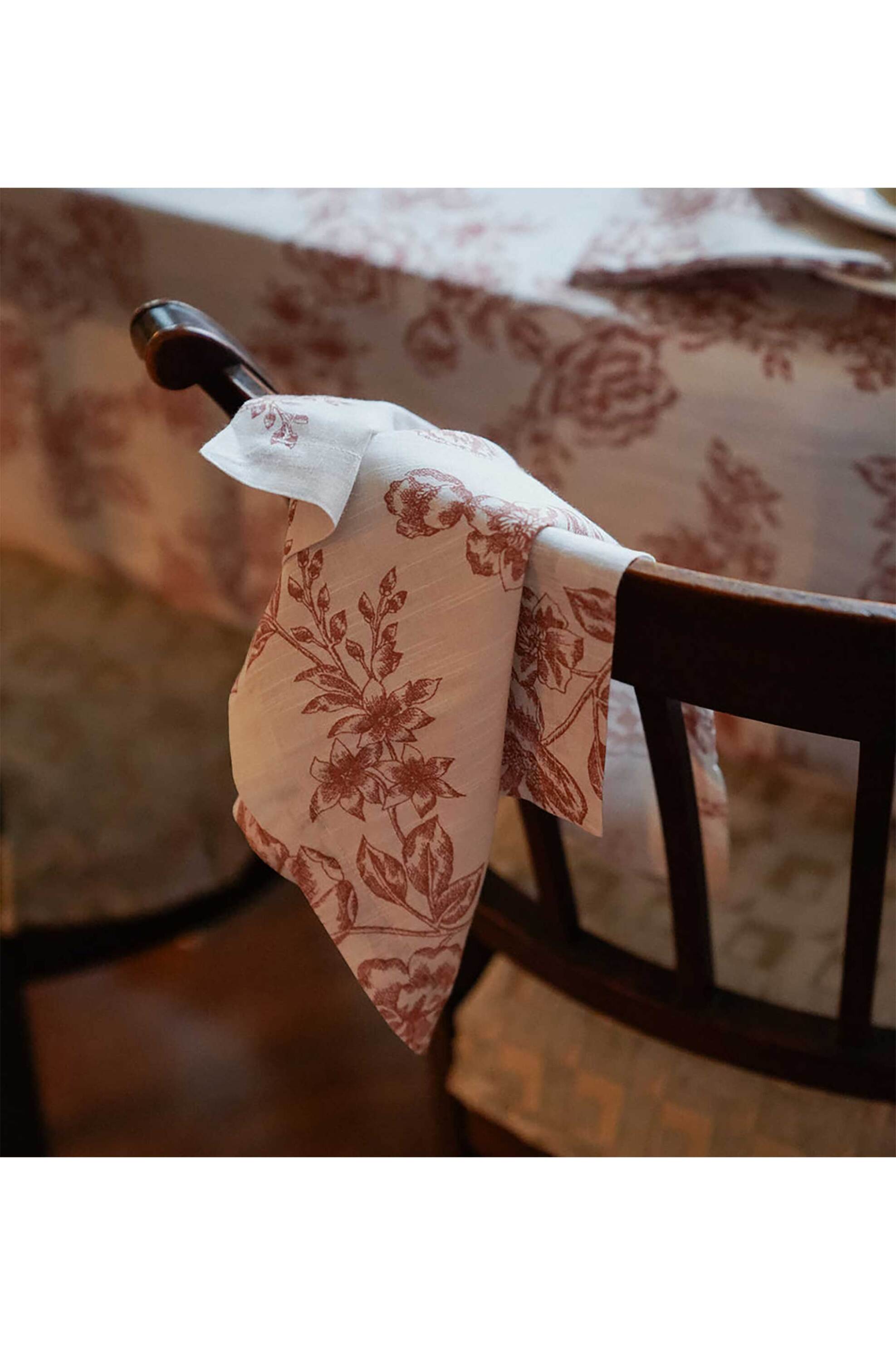 Anna + Nina σετ βαμβακερές πετσέτες φαγητού "Whimsical Rose" (2 τεμάχια) - 25-2M807005 φωτογραφία