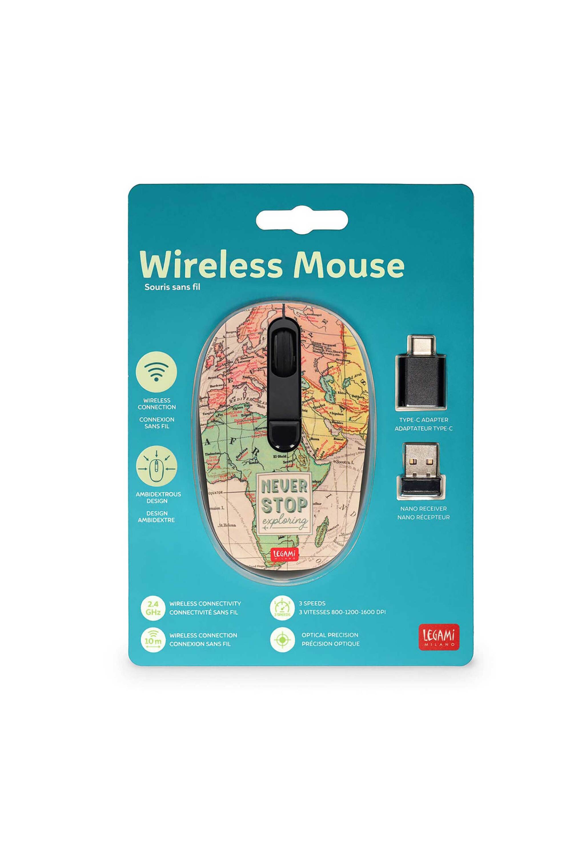 Legami Wireless Mouse - Travel 8052694035372