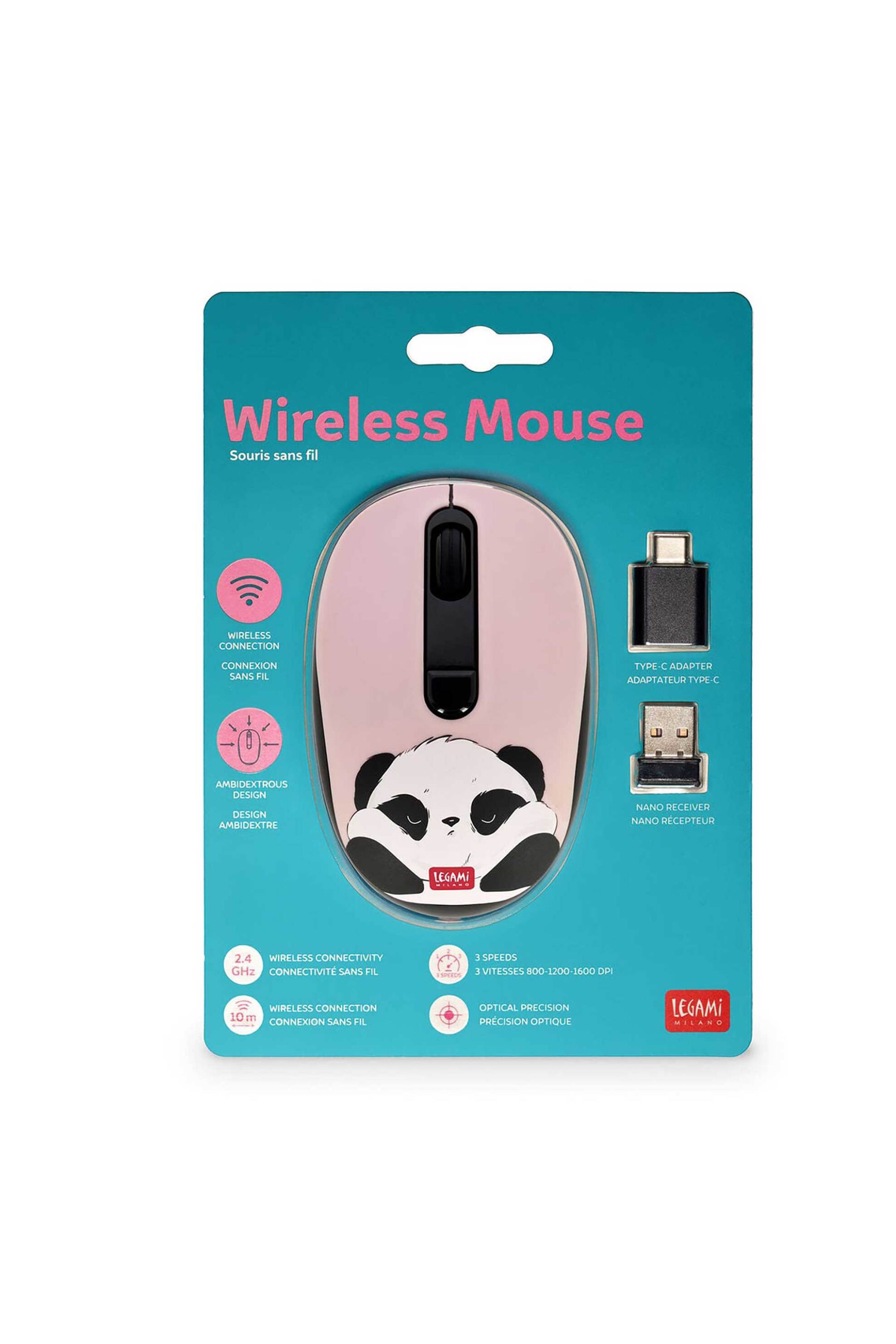 Legami Wireless Mouse - Panda 8052694035389
