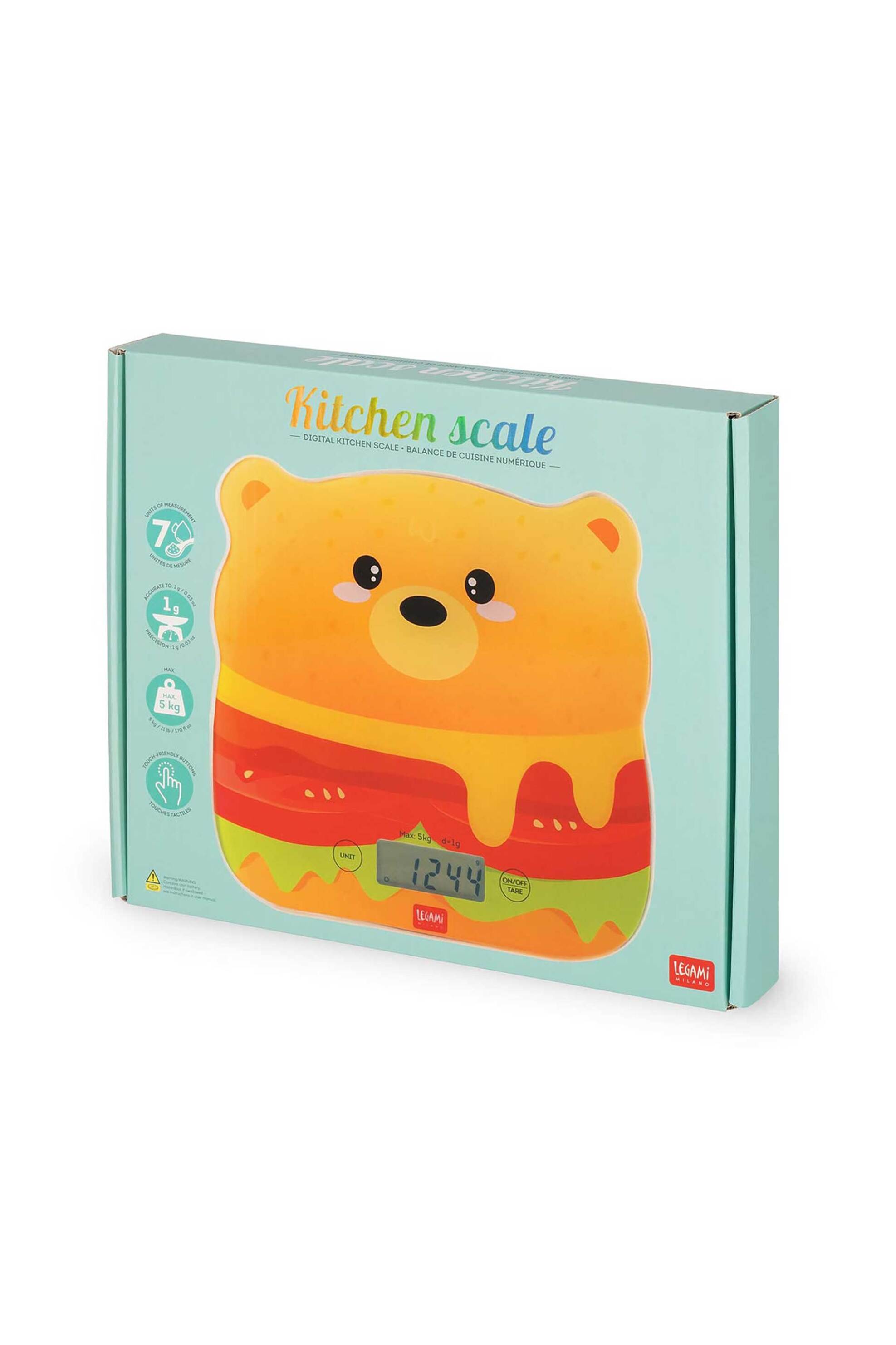 Legami Digital Kitchen Scale - Hamburger 8052694044404