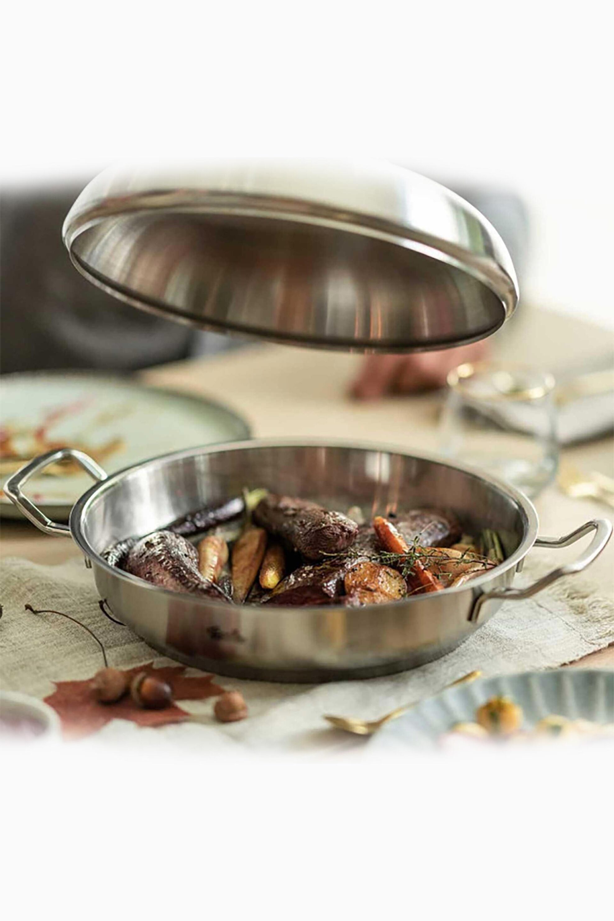 Fissler ανοξείδωτο τηγάνι σωτέζα "Pure" 28 cm - 8638428100 φωτογραφία