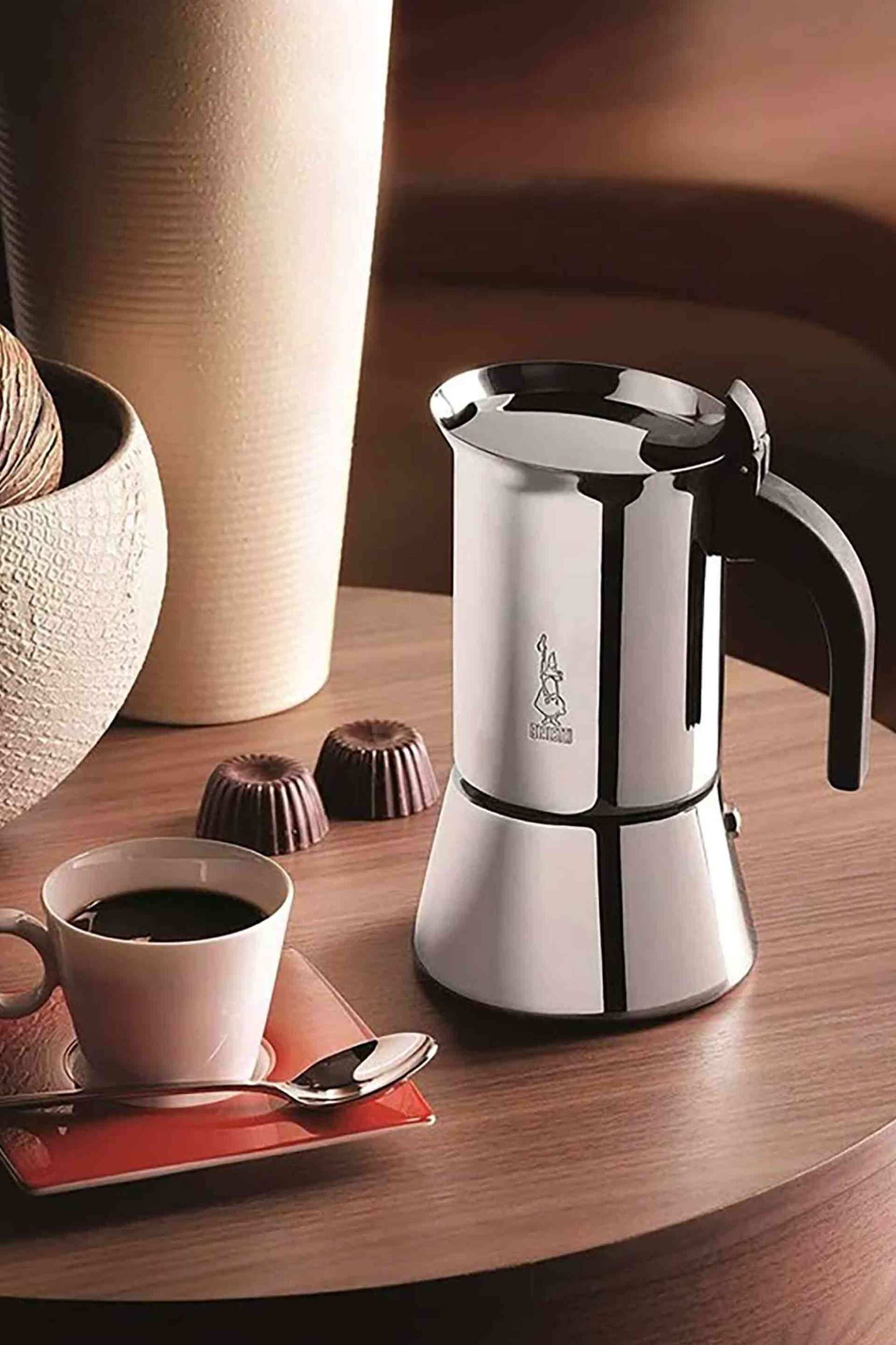 BIALETTI Bialetti ανοξείδωτη καφετιέρα espresso 4 φλιτζανιών "Venus Elegance" 170 ml - 209.990007254/CN