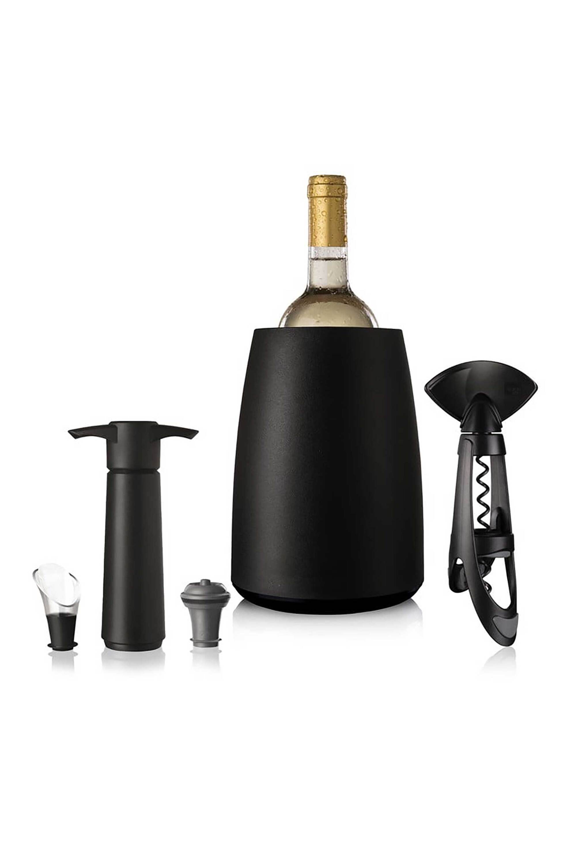 VACU VIN Vacu Vin σετ κρασιού "Elegant" μαύρο (5 τεμάχια) - 3890660