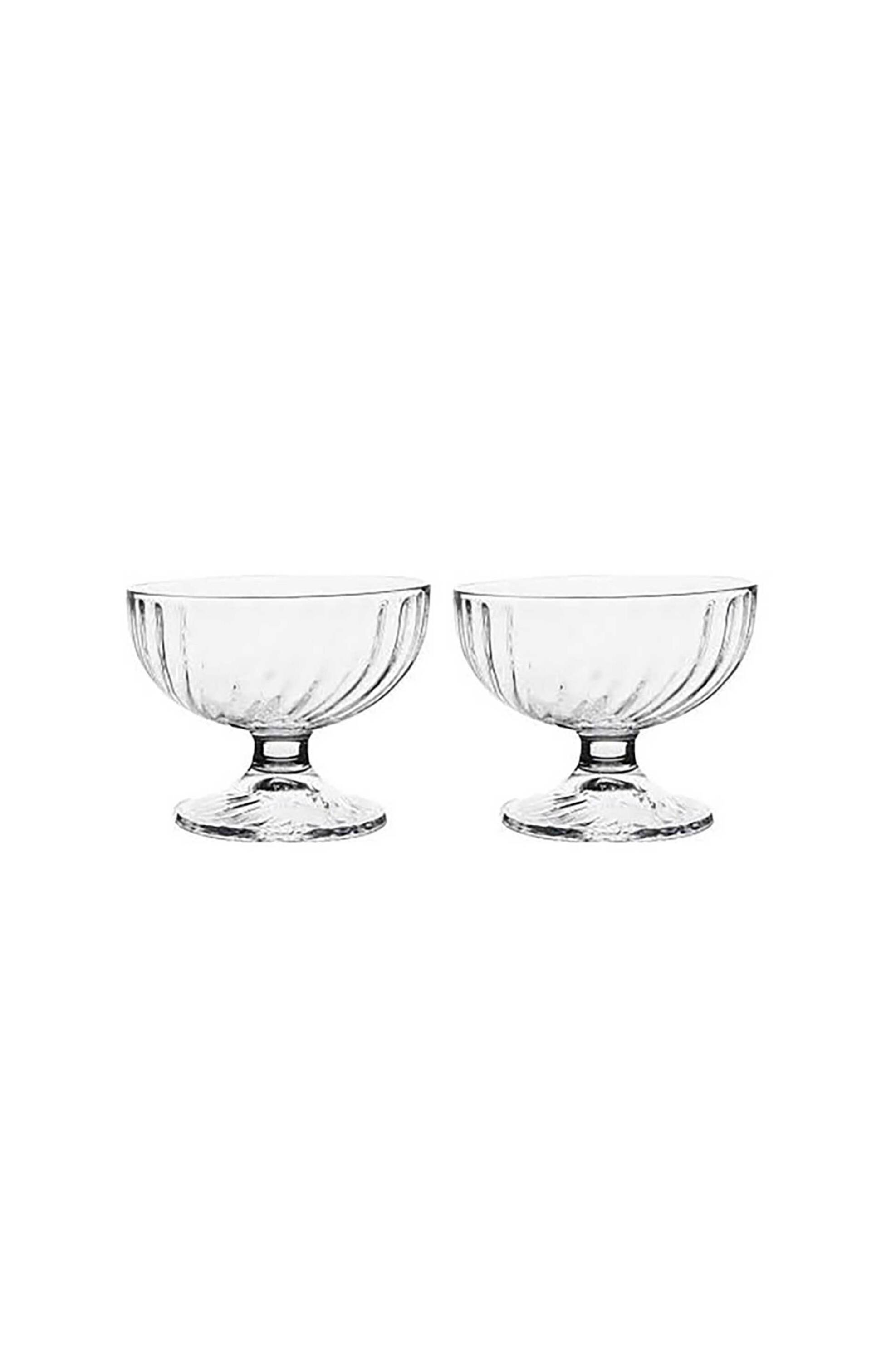 LUMINARC Luminarc σετ γυάλινα μπολ παγωτού 11,5 cm x 9,5 cm (2 τεμάχια) - 48661