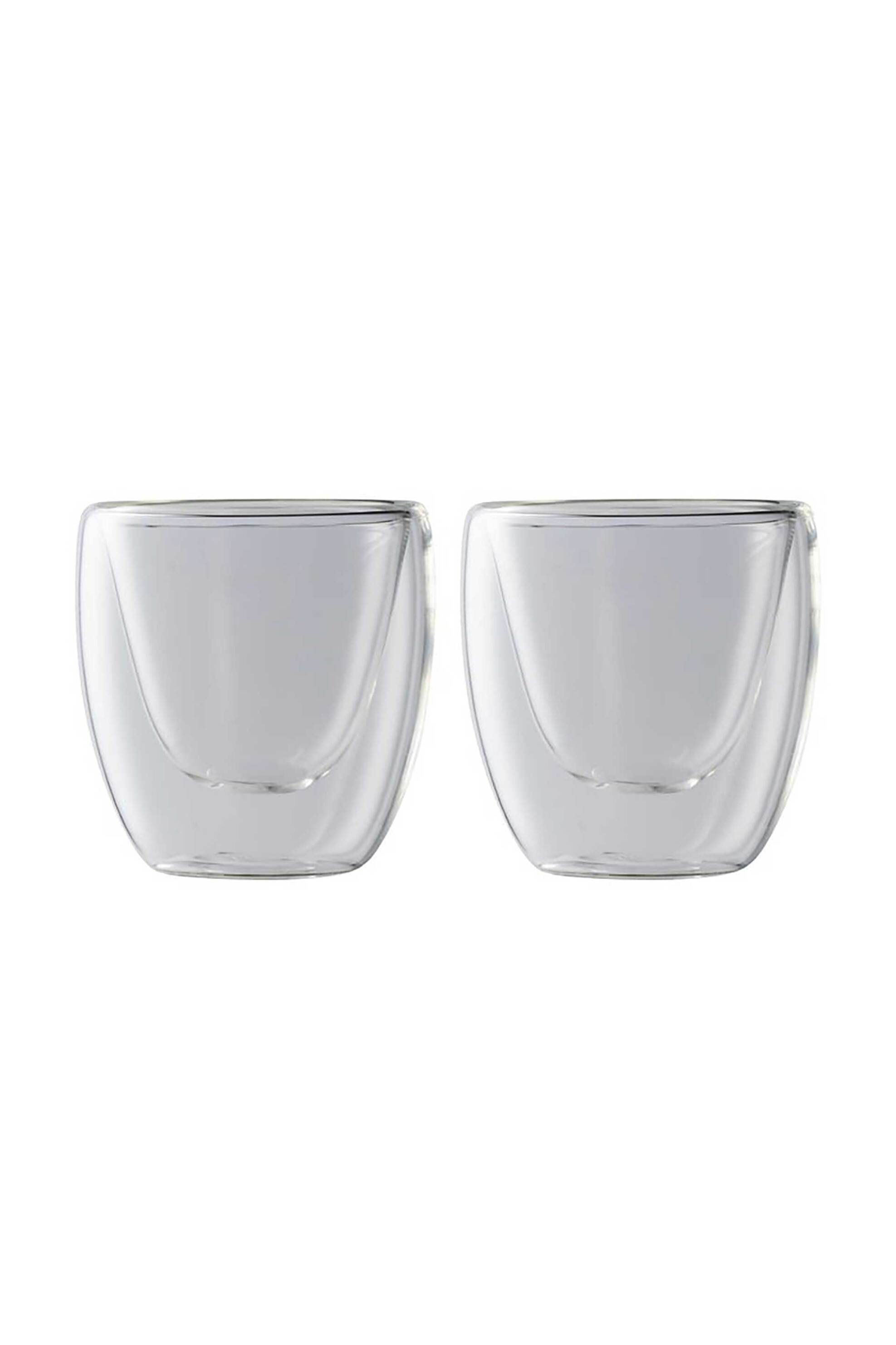 Maxwell & Williams σετ γυάλινο ποτήρι espresso με διπλά τοιχώματα σε συσκευασία δώρου "Blend" 80 ml (2 τεμάχια) - GU0027