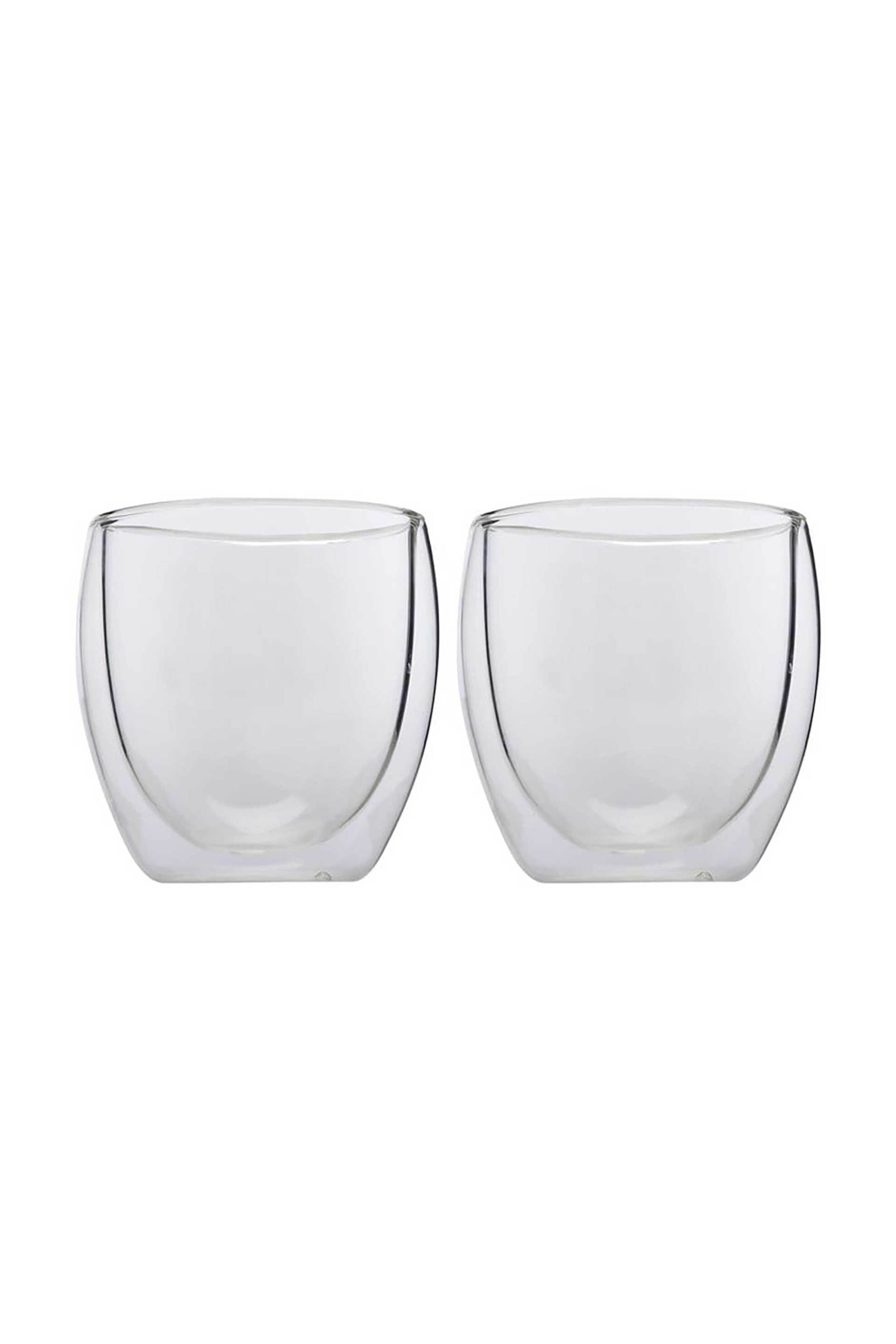 MAXWELL & WILLIAMS Maxwell & Williams σετ γυάλινο ποτήρι καφέ με διπλά τοιχώματα σε συσκευασία δώρου "Blend" 250 ml (2 τεμάχια) - GU0028