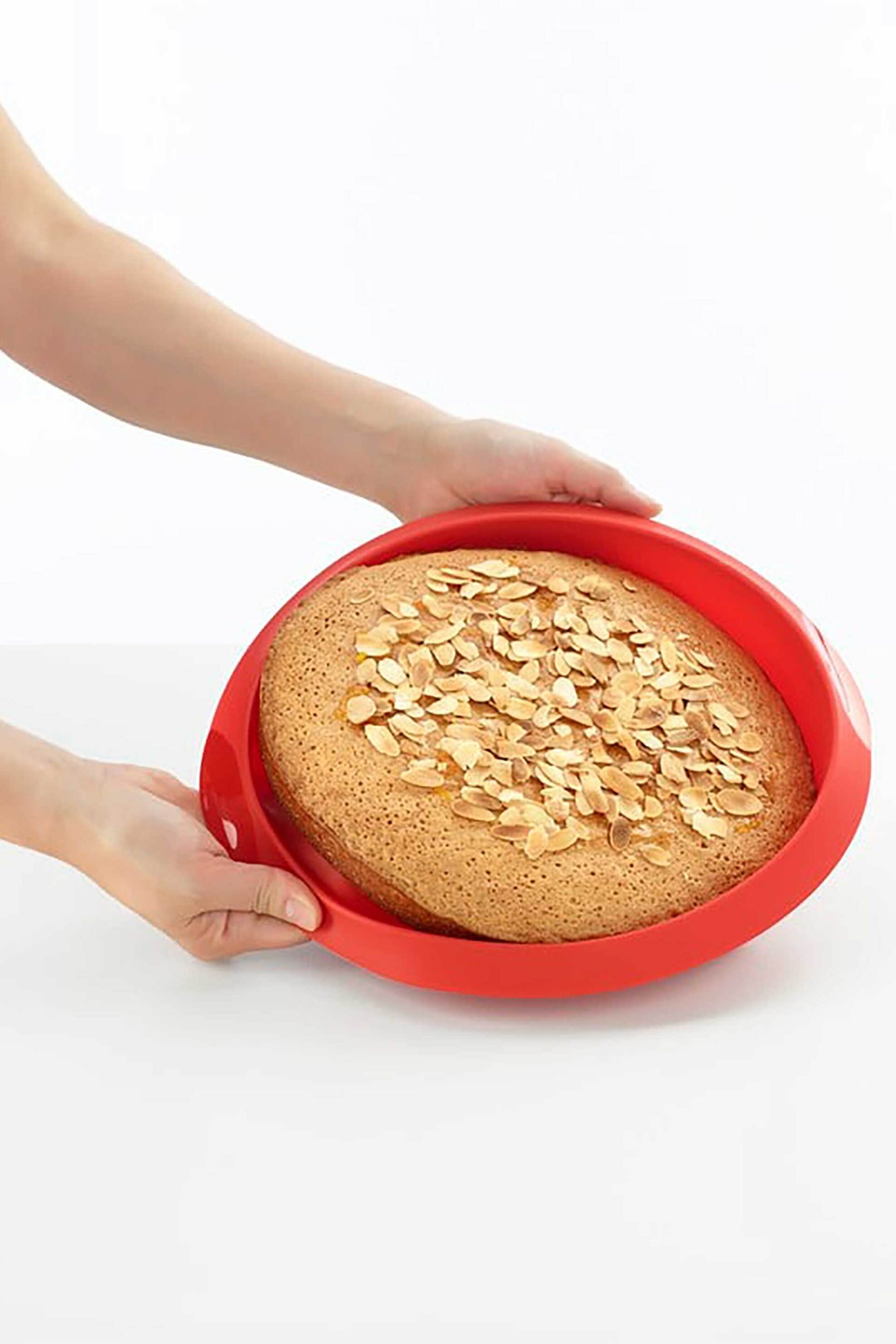 Lékué φόρμα σιλικόνης στρογγυλή 20 cm κόκκινη - 881060 φωτογραφία