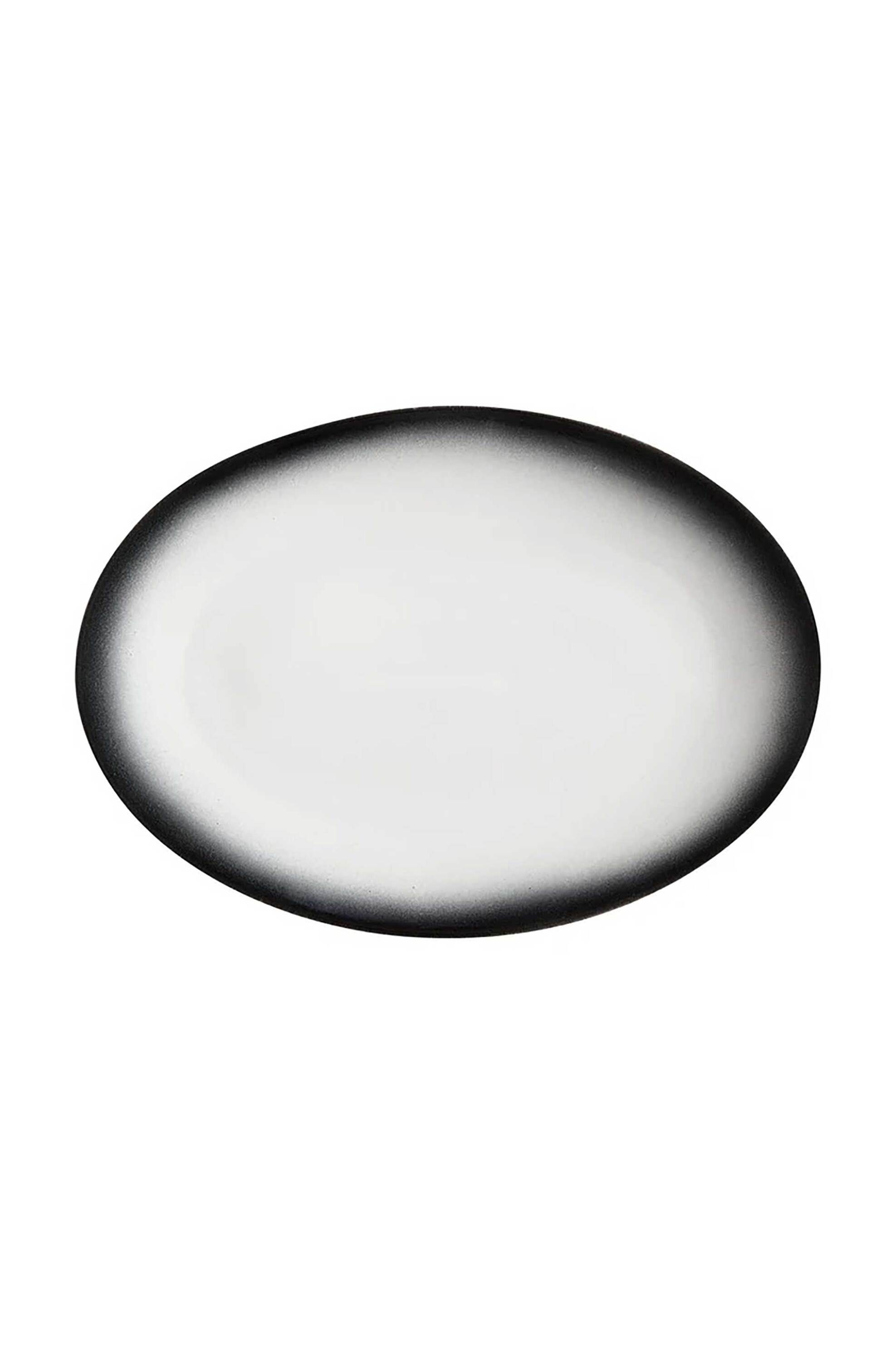 MAXWELL & WILLIAMS Maxwell & Williams πιατέλα πορσελάνης οβάλ "Granite Caviar" 35 x 25 cm - AX0261