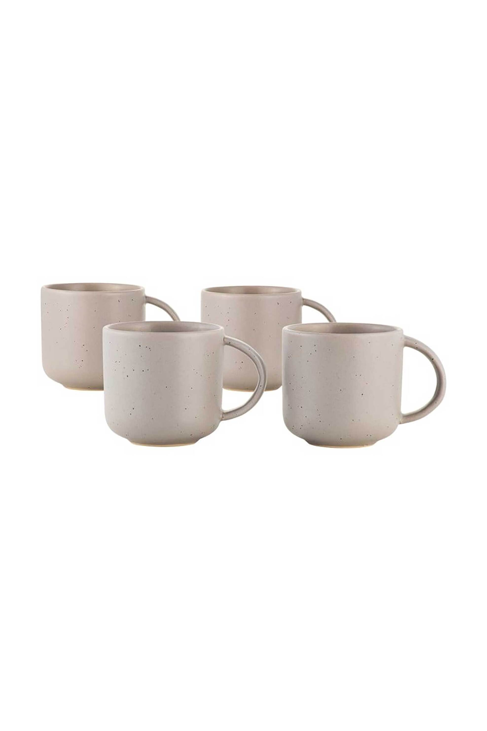 Maxwell & Williams σετ κεραμικές κούπες σε συσκευασία δώρου "Speckle" 360 ml γκρι (4 τεμάχια) - MS0070