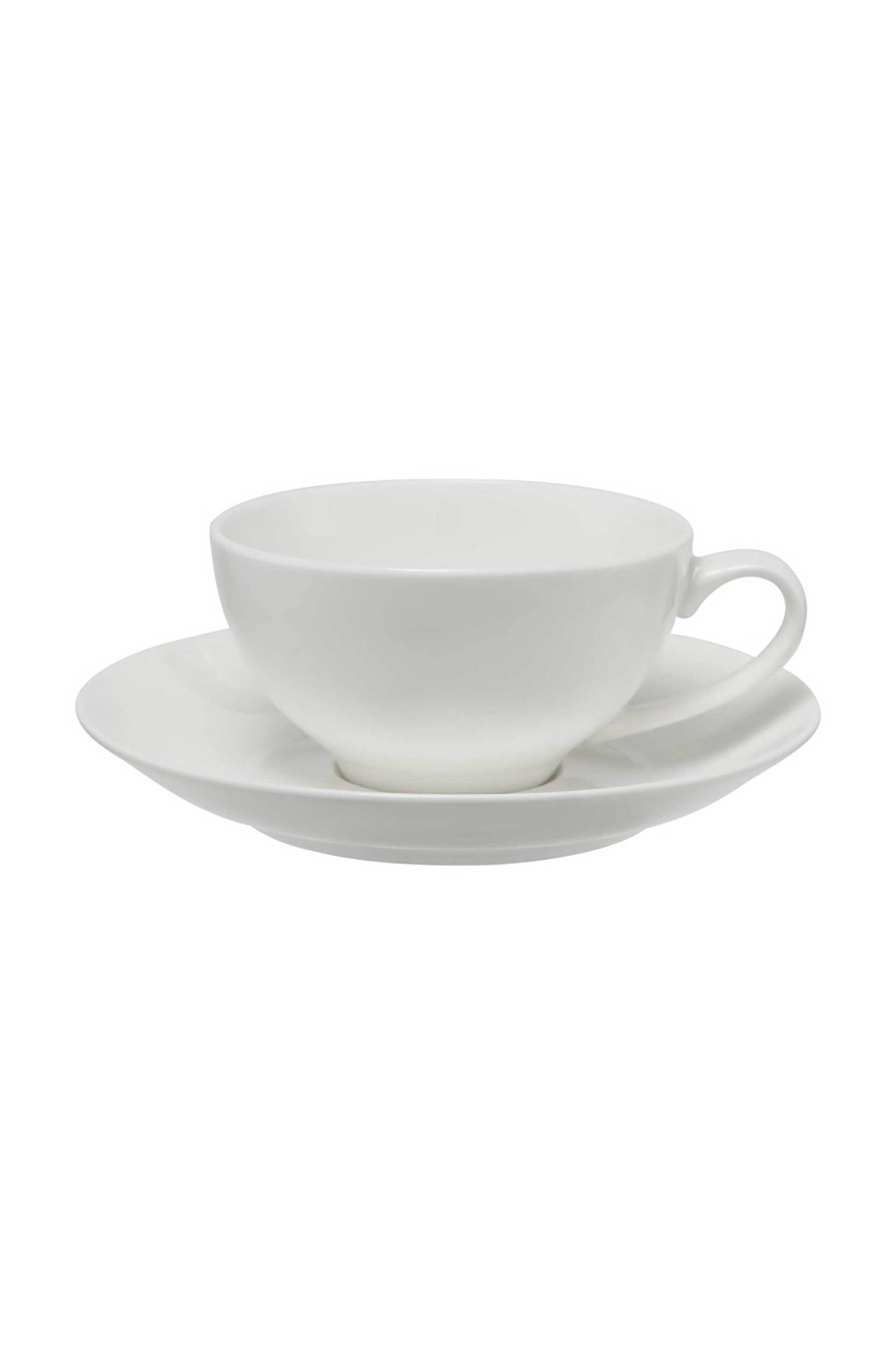 Maxwell & Williams φλυτζάνι καφέ/cappuccino με πιατάκι "White Basics" 200ml - WBA0138