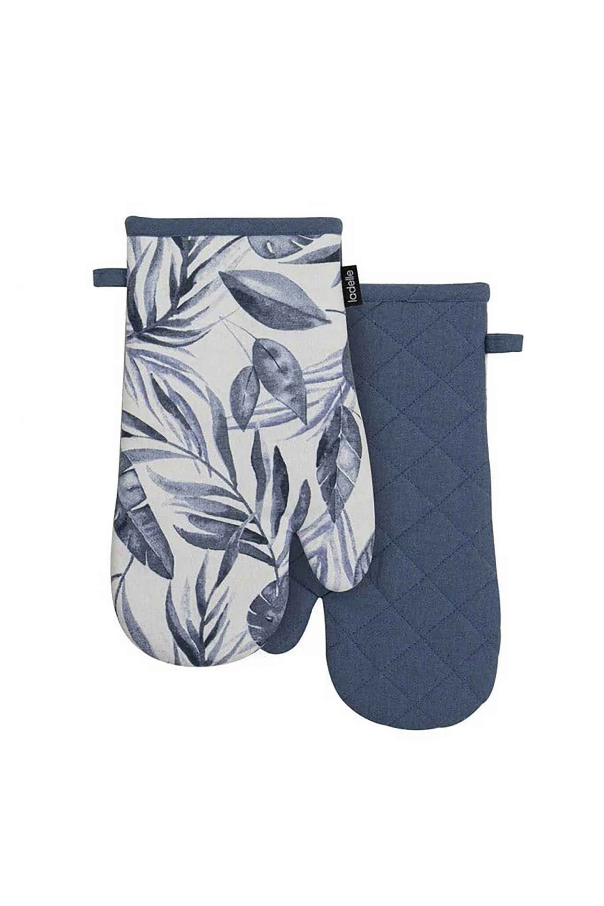 LADELLE Ladelle σετ γάντια κουζίνας eco recycled "Blue Lagoon" 18 x 33 cm (2 τεμαχίων) - 41149