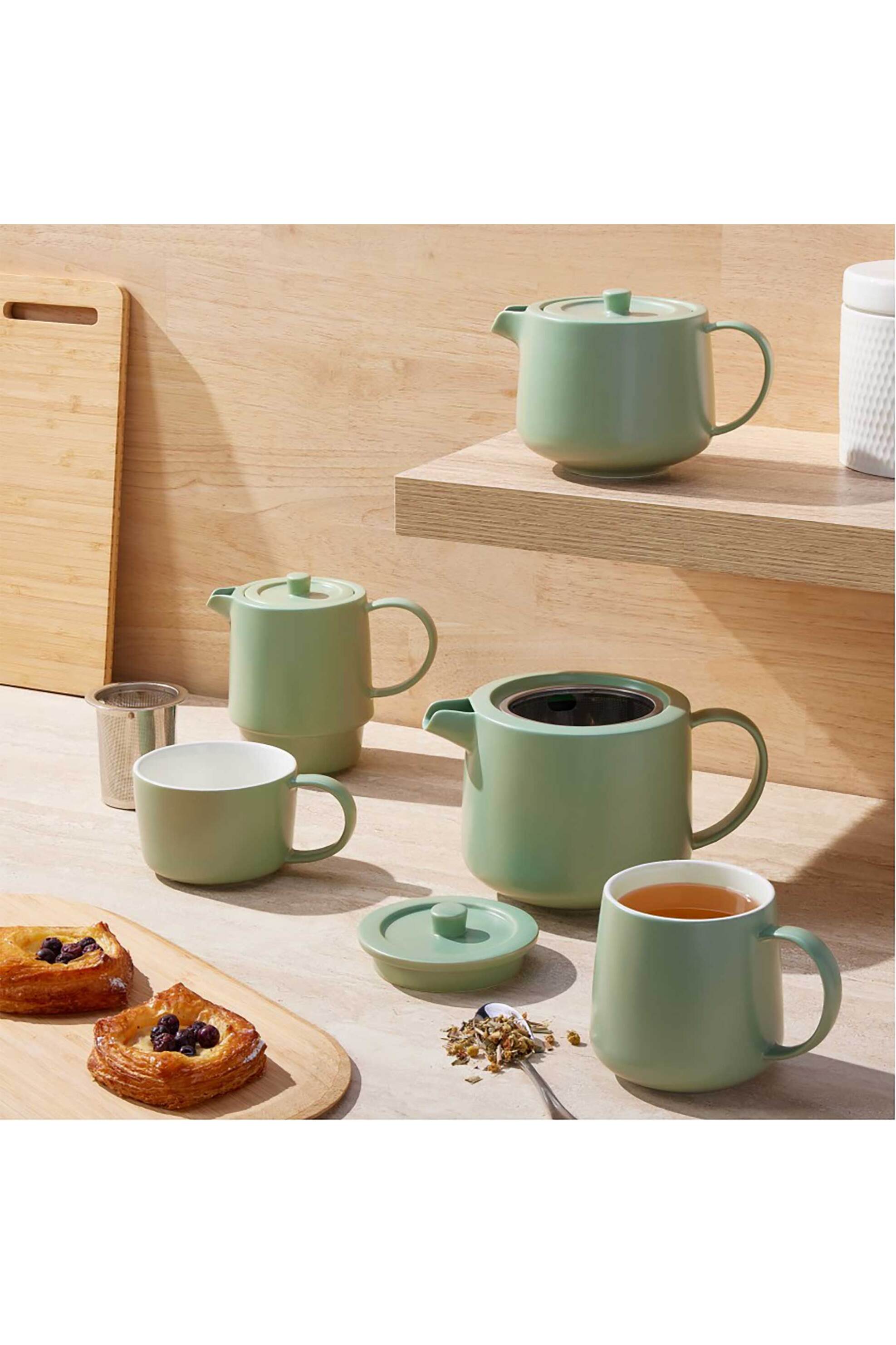 Maxwell Williams Τσαγιέρα με Φίλτρο Seafoam Cafe Life 500Ml - Di0562