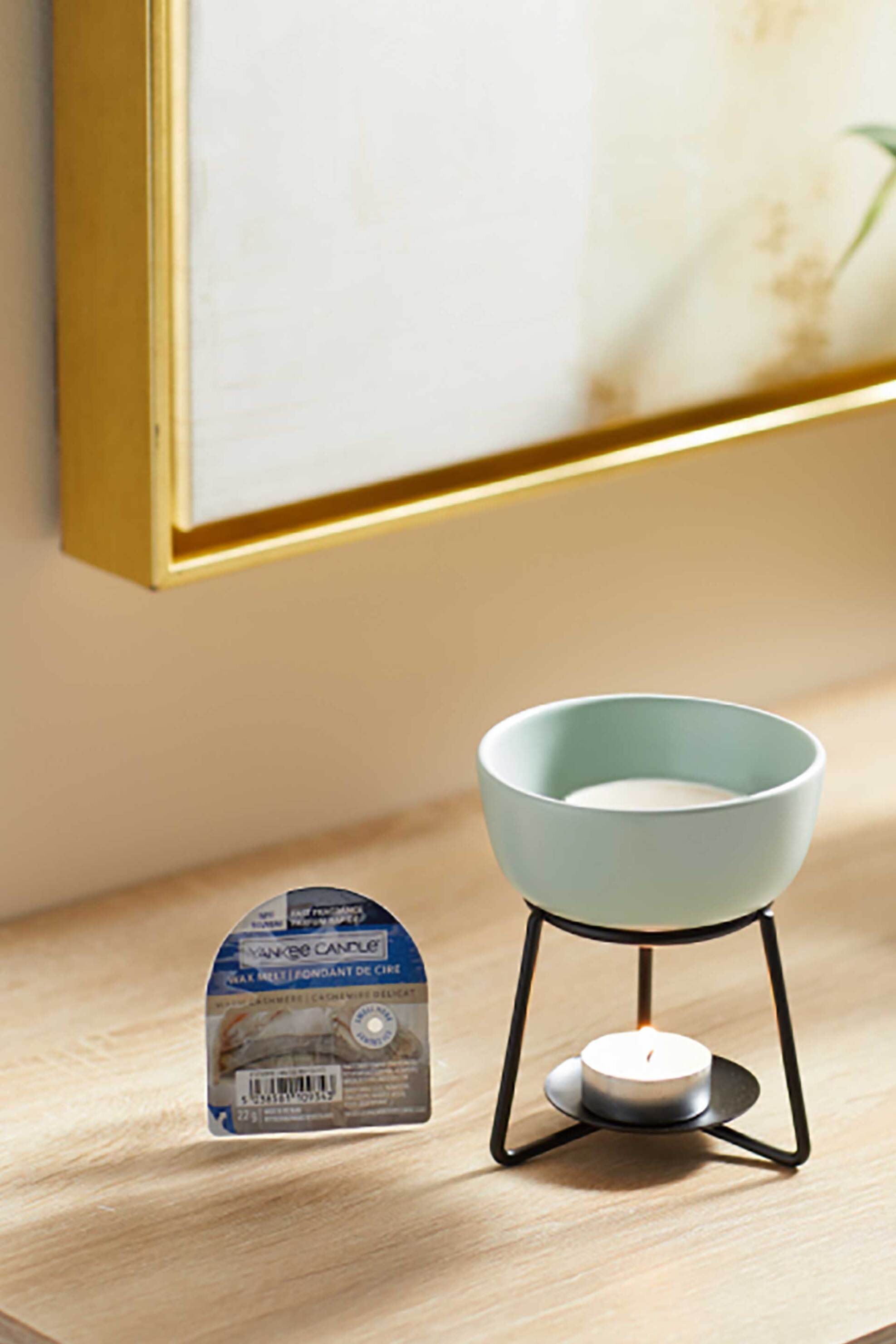 Yankee Candle συσκευή καύσης "Spa Blue Pure" 12,3 x 10 cm - 1663050E φωτογραφία
