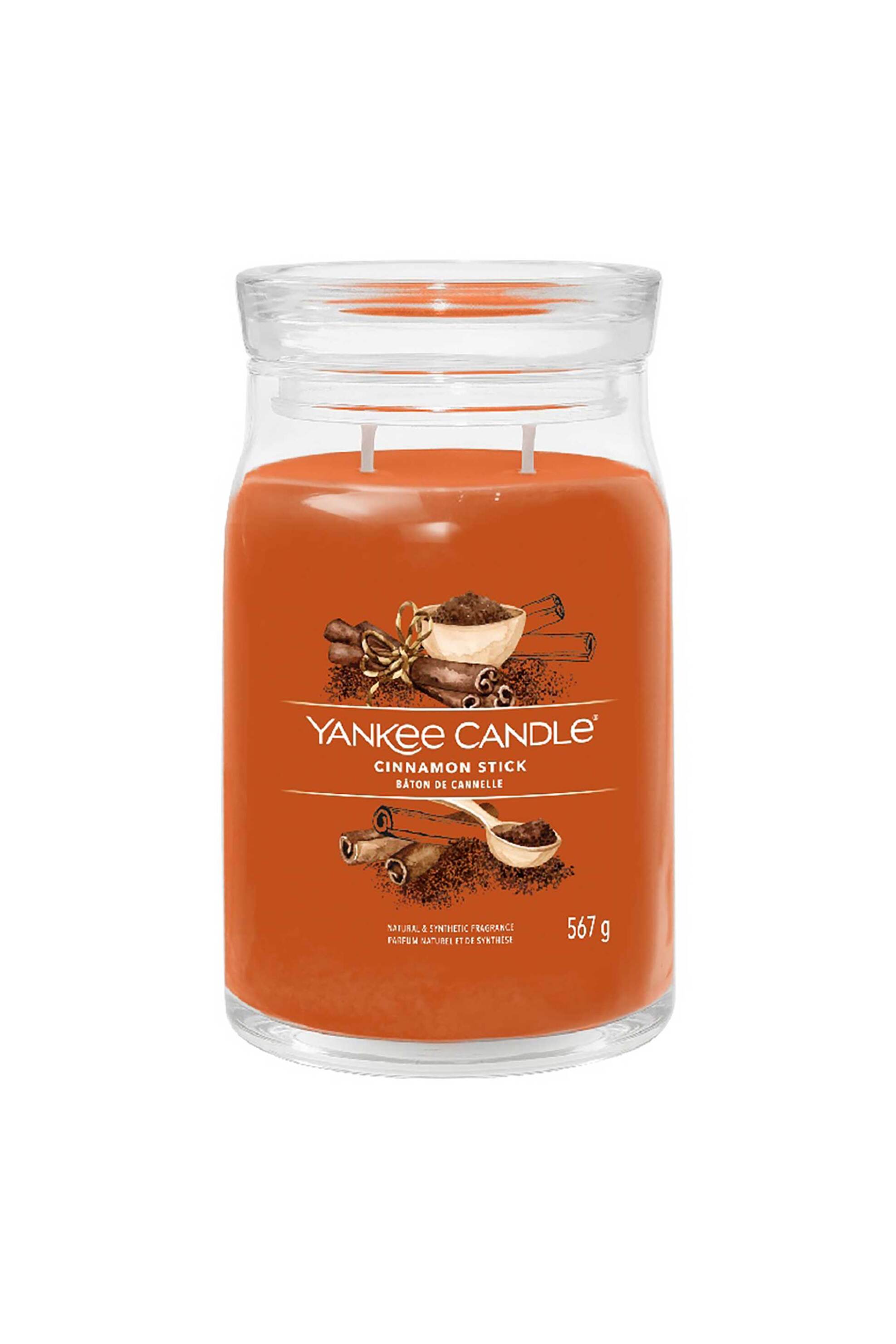 Yankee Candle αρωματικό κερί σε γυάλινο δοχείο large " Signature Cinnamon Stick" - 1701372E φωτογραφία