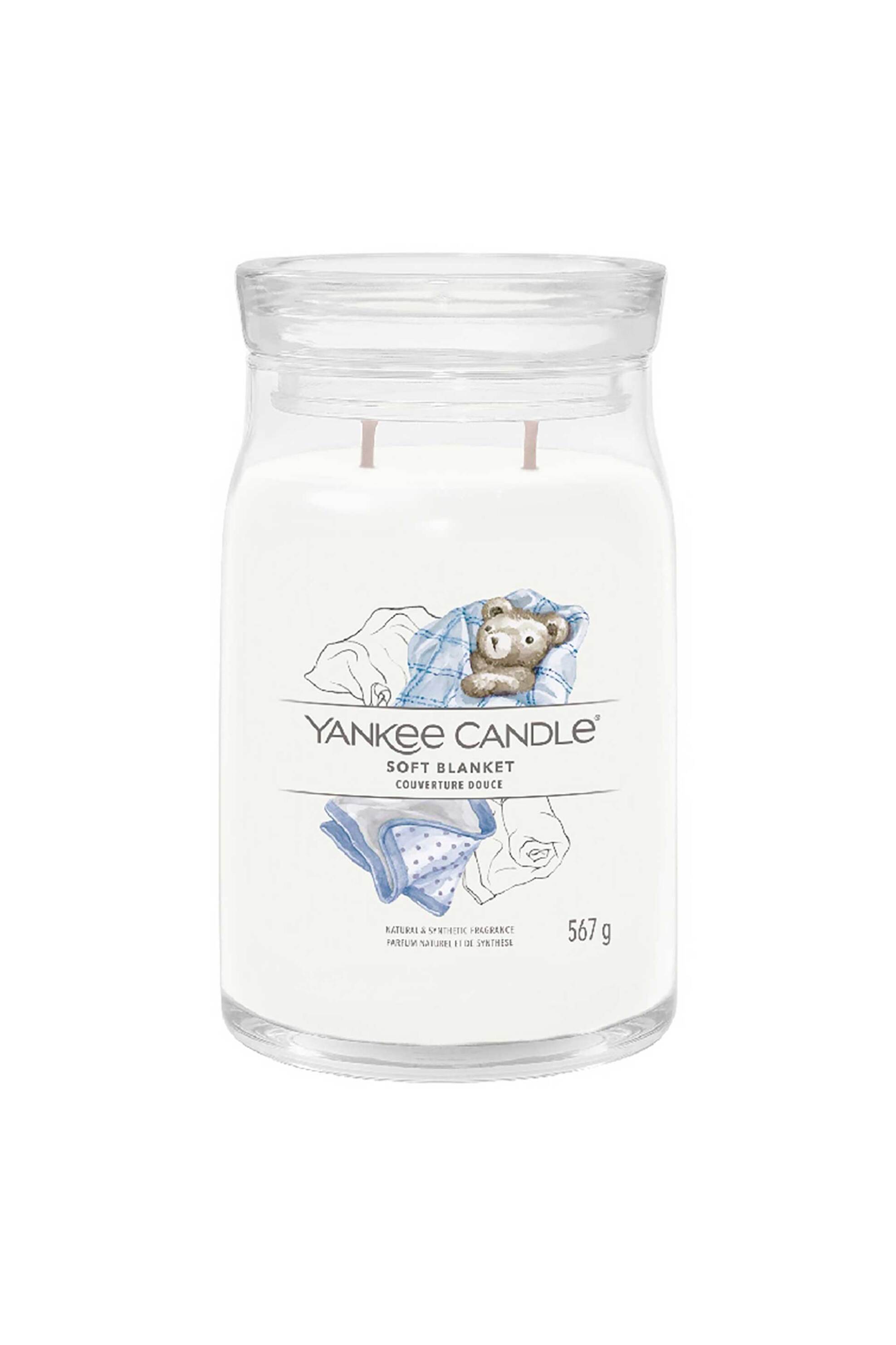 Yankee Candle αρωματικό κερί σε γυάλινο δοχείο large "Signature Soft Blanket" - 1701376E φωτογραφία
