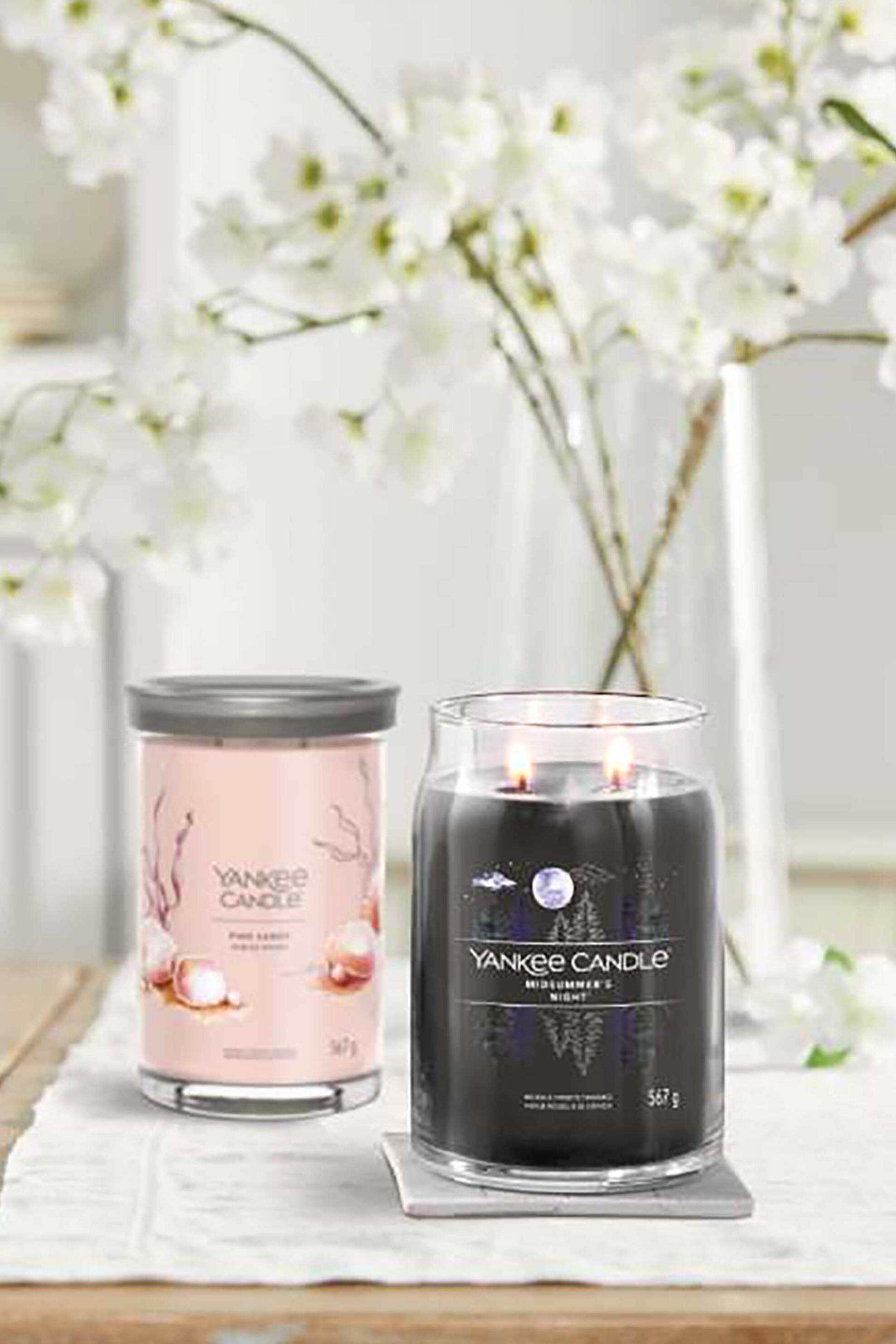 Yankee Candle Αρωματικό Κερί σε Γυάλινο Δοχείο Large Signature Midsummer&Apos S Night - 1629968E