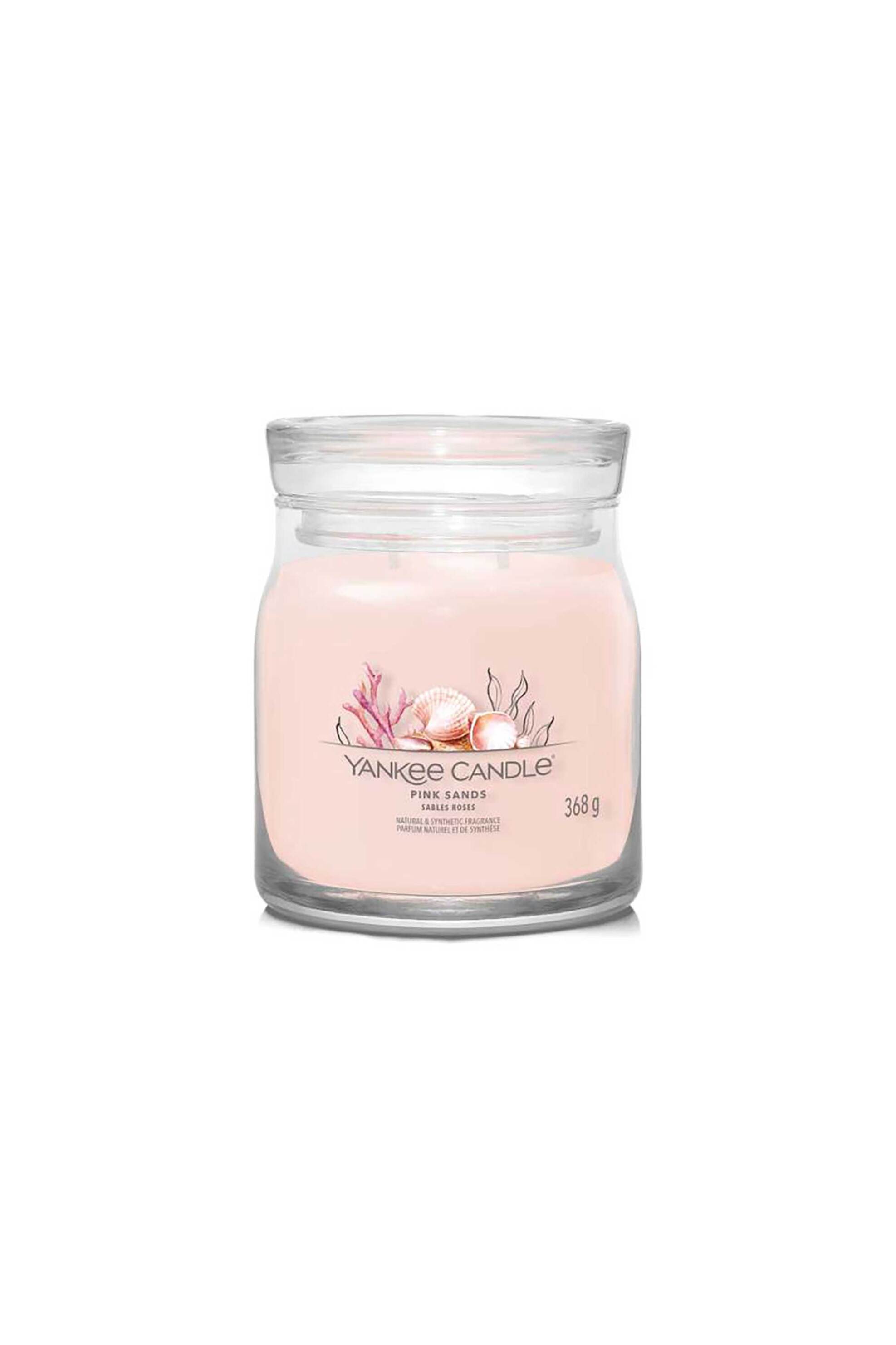 Yankee Candle αρωματικό κερί σε γυάλινο δοχείο medium "Signature Pink Sands" - 1629996E φωτογραφία
