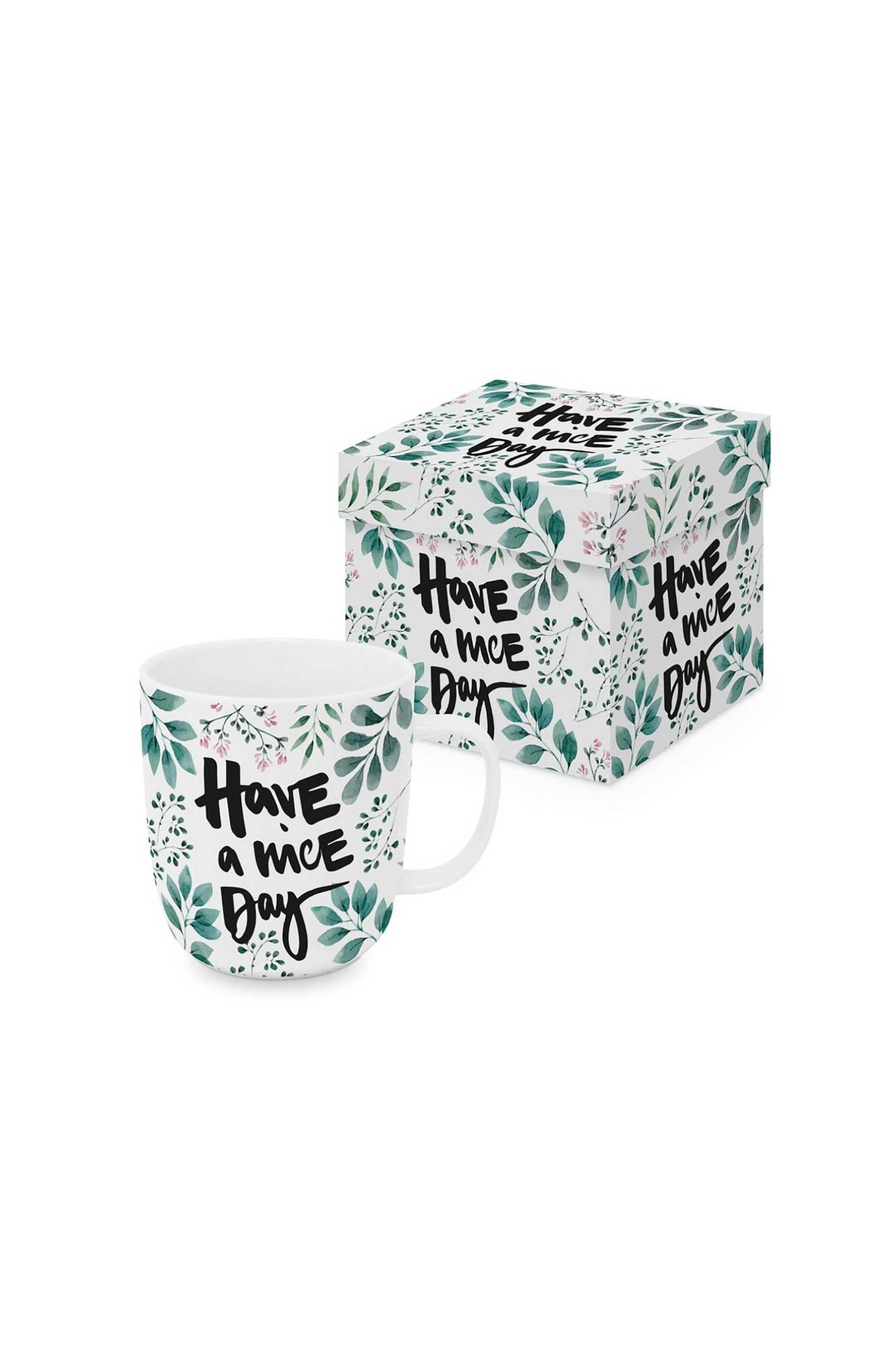 PAPERPRODUCTS DESIGN Paperproducts Design πορσελάνινη κούπα 400 ml "Have a nice day" - 604500