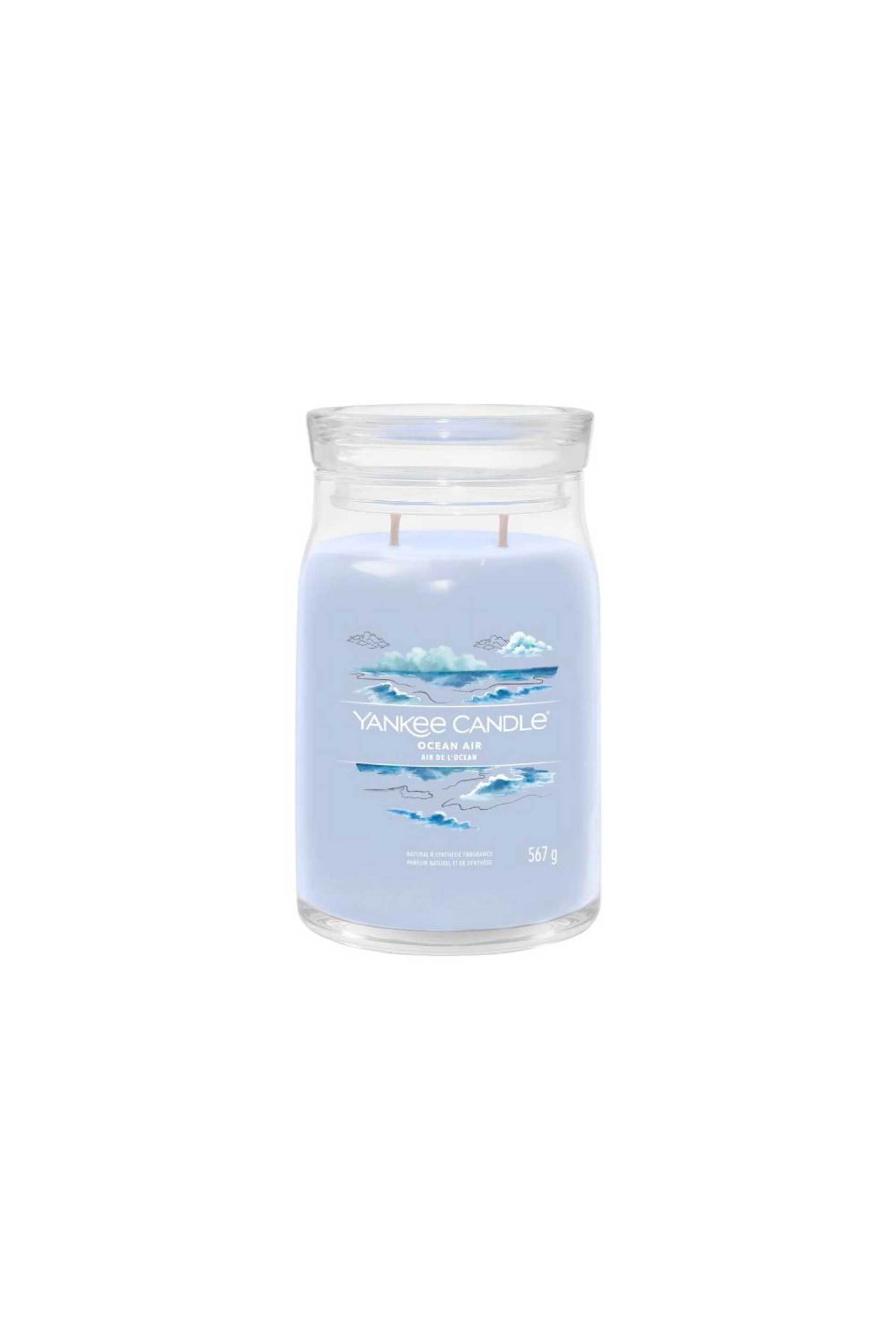 Yankee Candle αρωματικό κερί σε γυάλινο δοχείο large "Ocean Air" - 1629984E