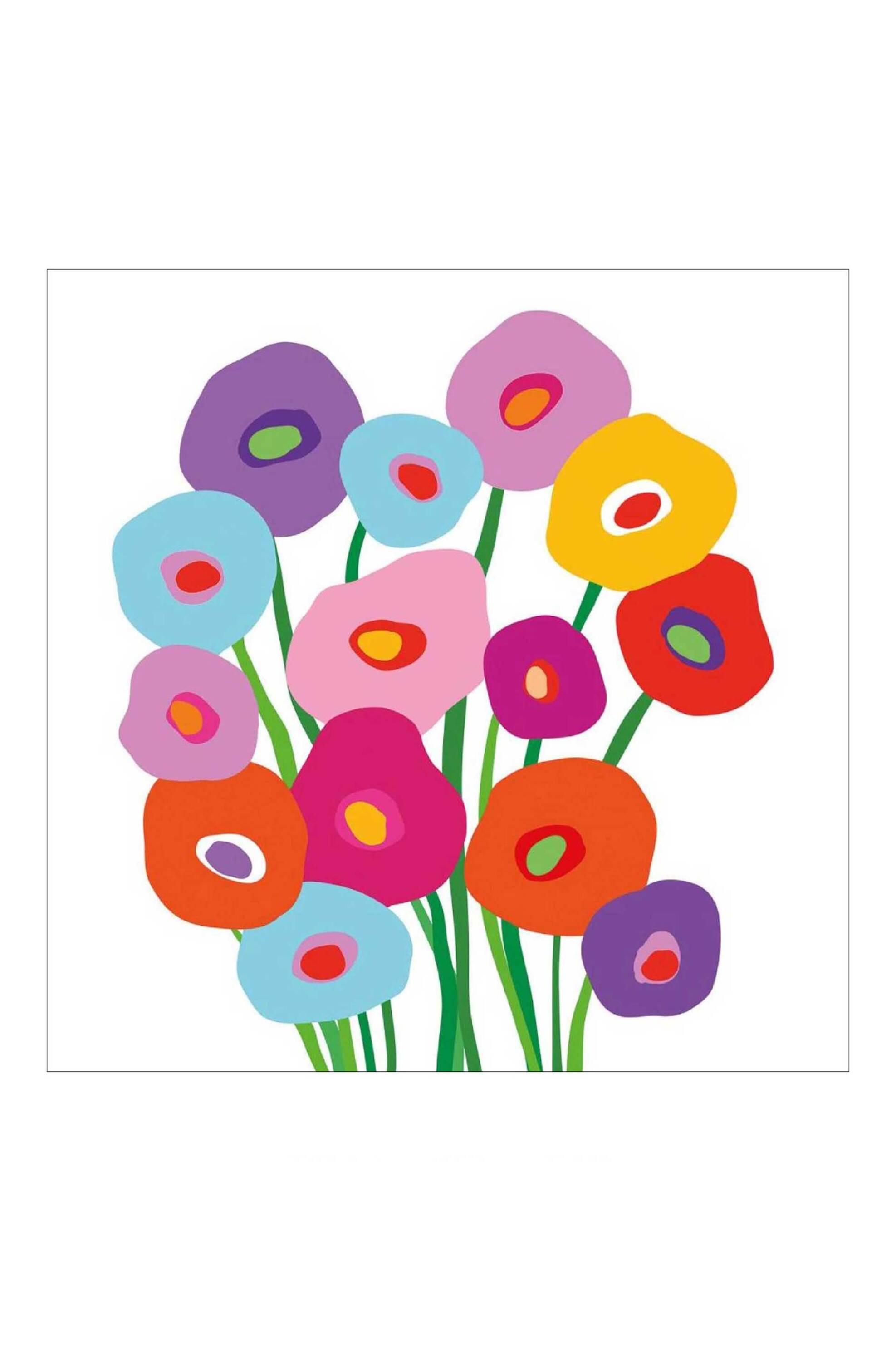 PAPERPRODUCTS DESIGN Paperproducts Design χαρτοπετσέτες "Super Bouquet" (20 τεμάχια) - 133002553