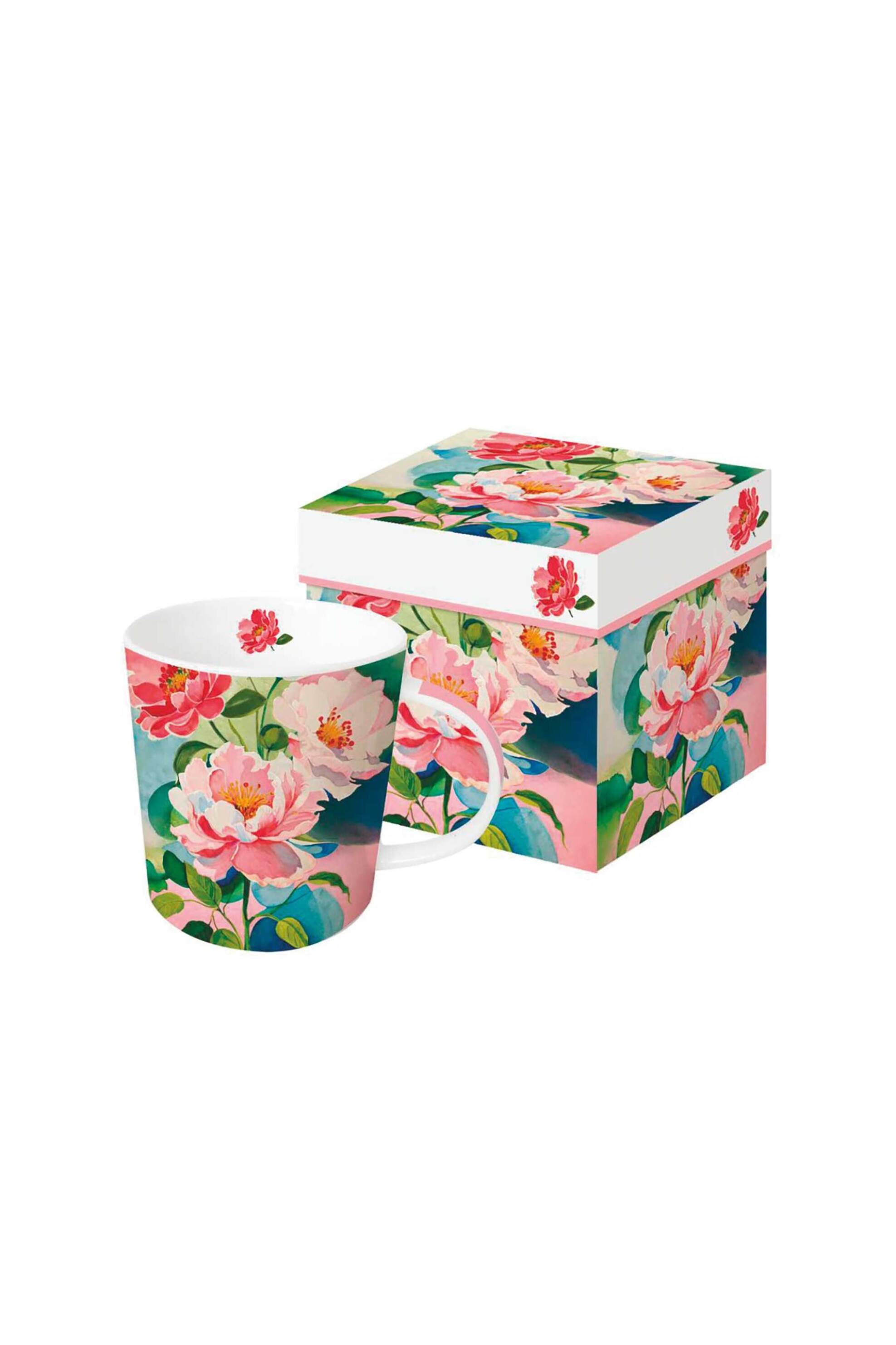 PAPERPRODUCTS DESIGN Paperproducts Design πορσελάνινη κούπα 350 ml "Peony Bouquet" - 160303018