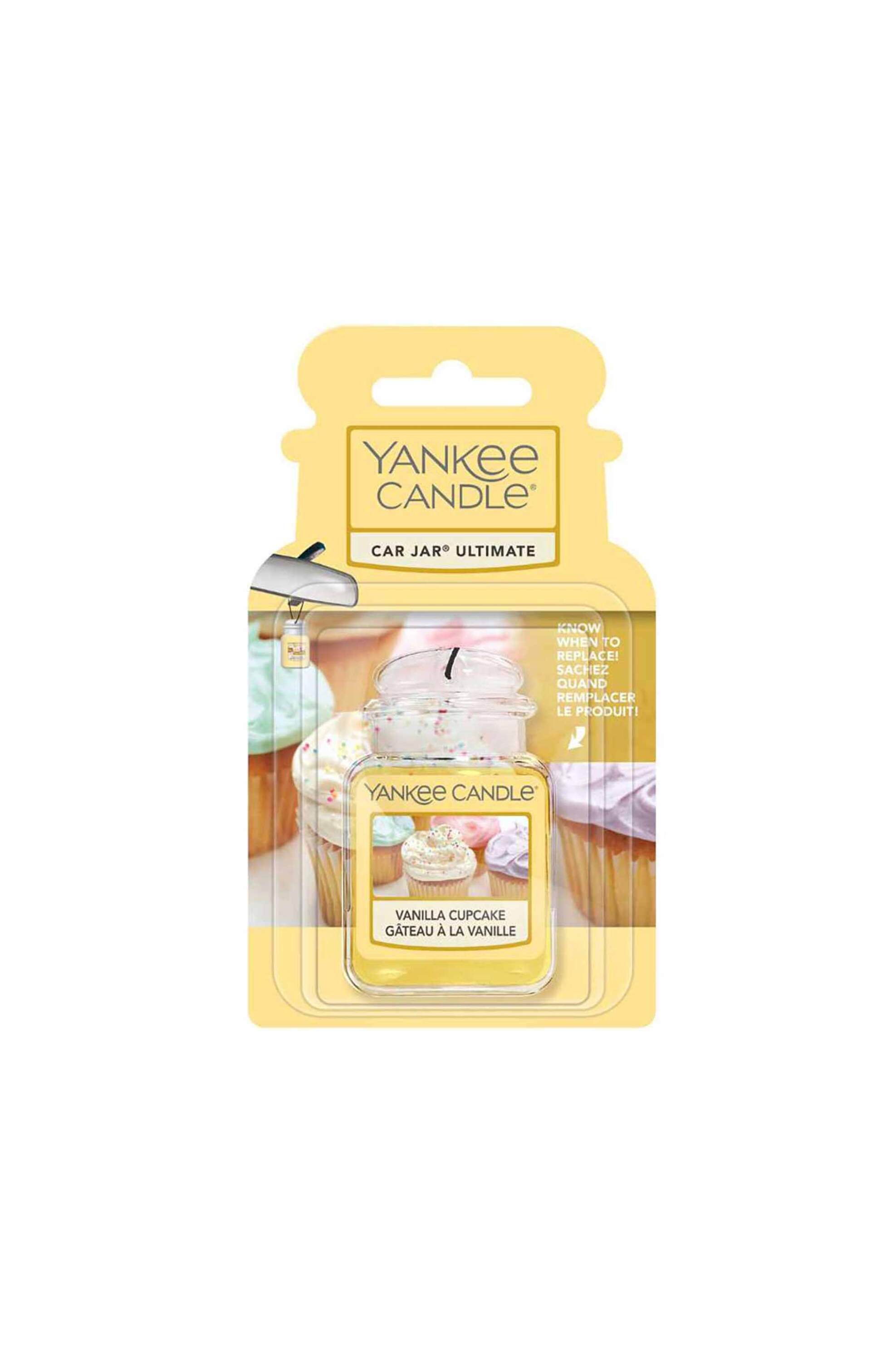 YANKEE CANDLE Yankee Candle αρωματικό gel για το αυτοκίνητο 6.9 x 8.1 cm "Vanilla" - 1220923E