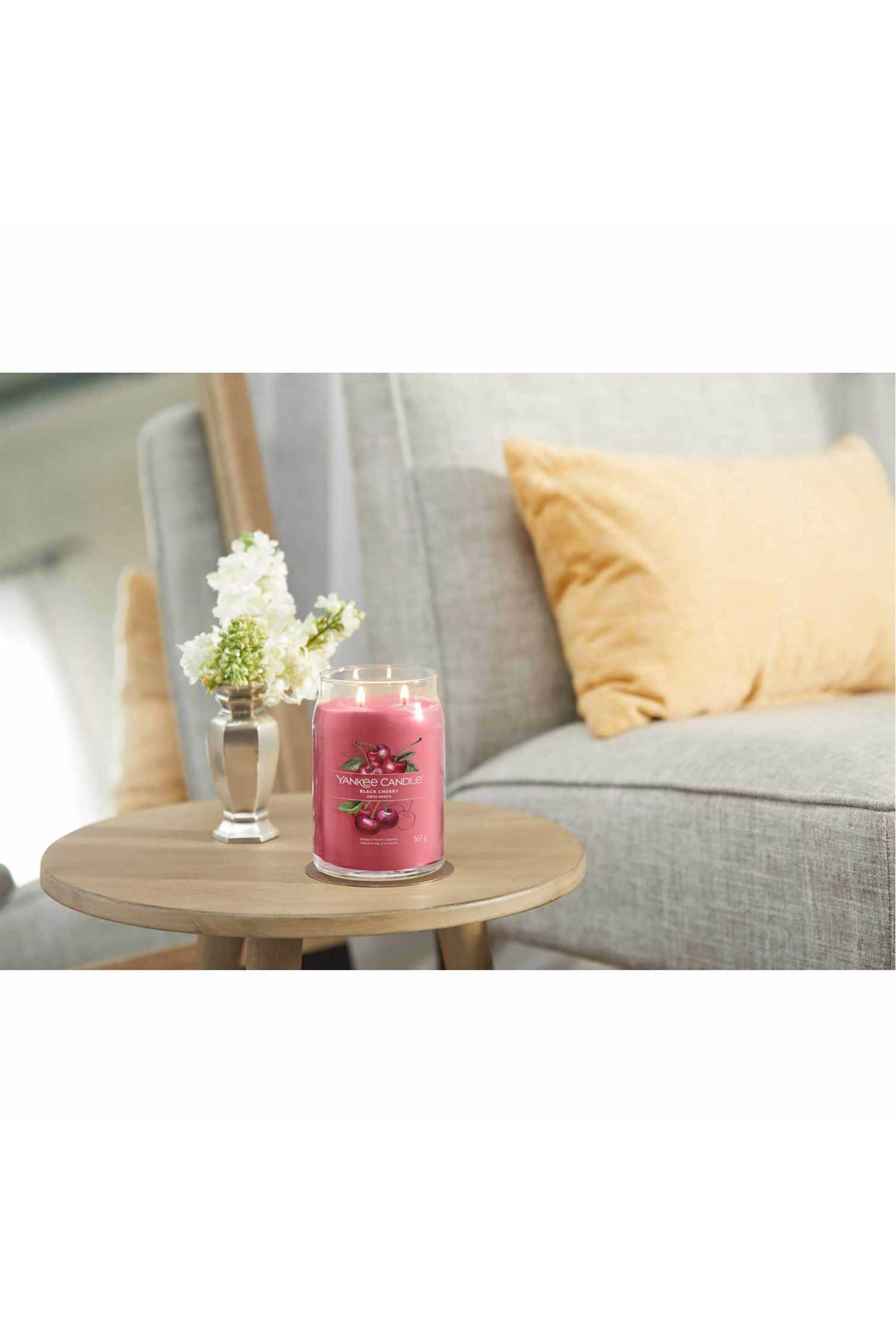 Yankee Candle αρωματικό κερί σε γυάλινο δοχείο large "Black Cherry" - 1701380E φωτογραφία