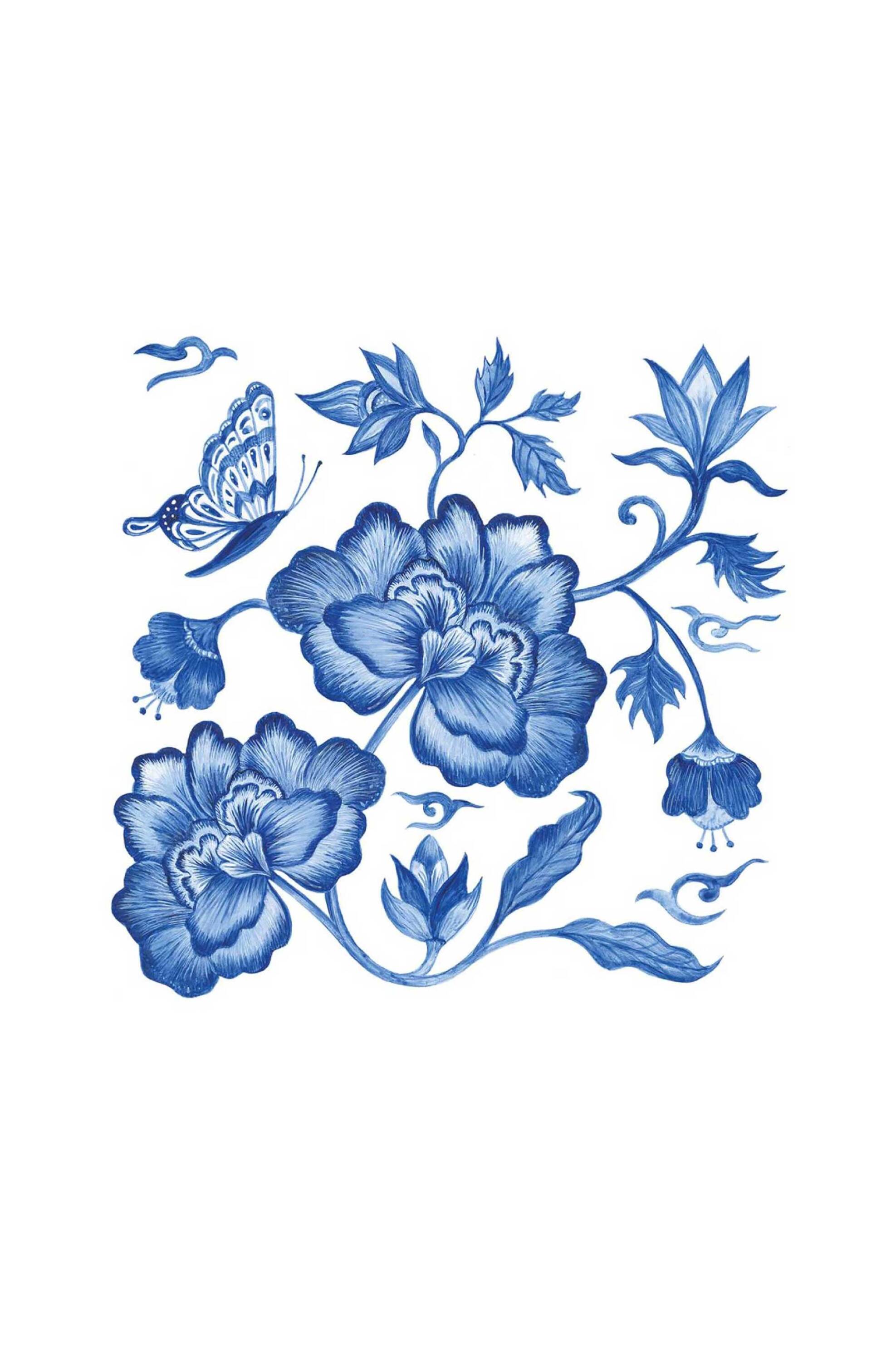 Paperproducts Design - PPD χαρτοπετσέτα 33 x 33 cm "Princess Peony" - 1333226