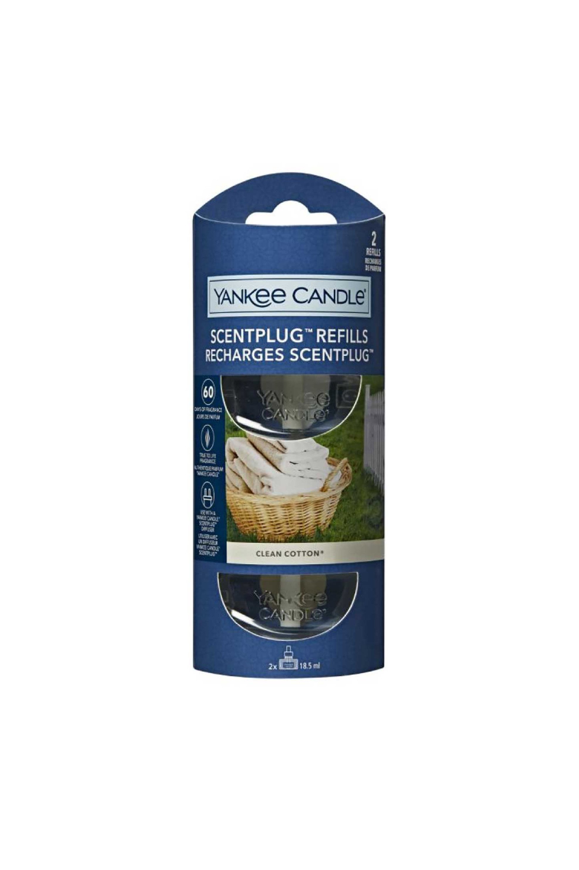Yankee Candle ανταλλακτικό ηλεκτρικής συσκευής χώρου "Clean Cotton" - 1723617E
