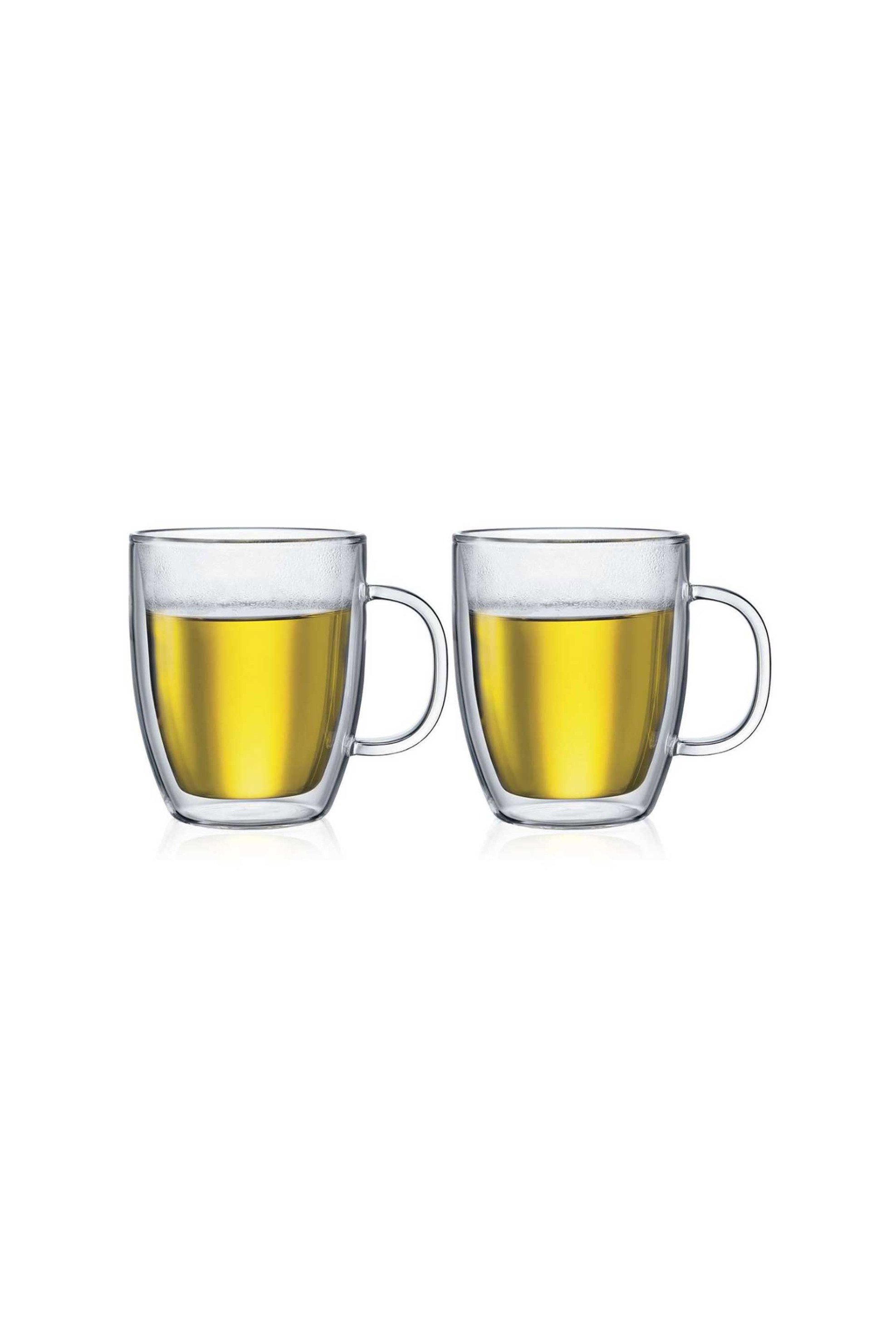 BODUM Bodum σετ γυάλινες μεγάλες κούπες double wall 450 ml διάφανο "Bistro" (2 τεμάχια) - 10606-10