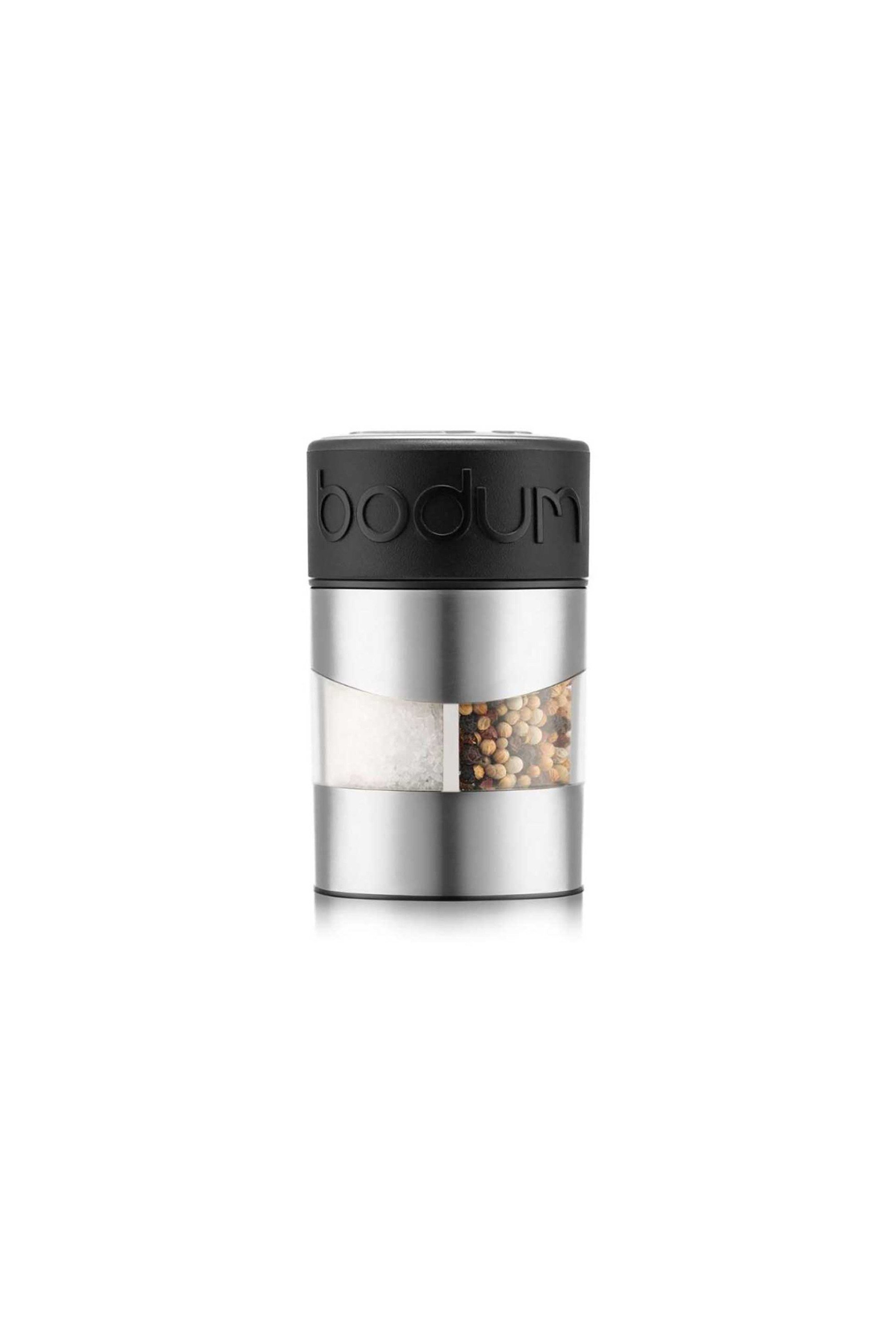 BODUM Bodum μύλος αλατιού & πιπεριού 11 cm μαύρο "Twin" - 11002-01