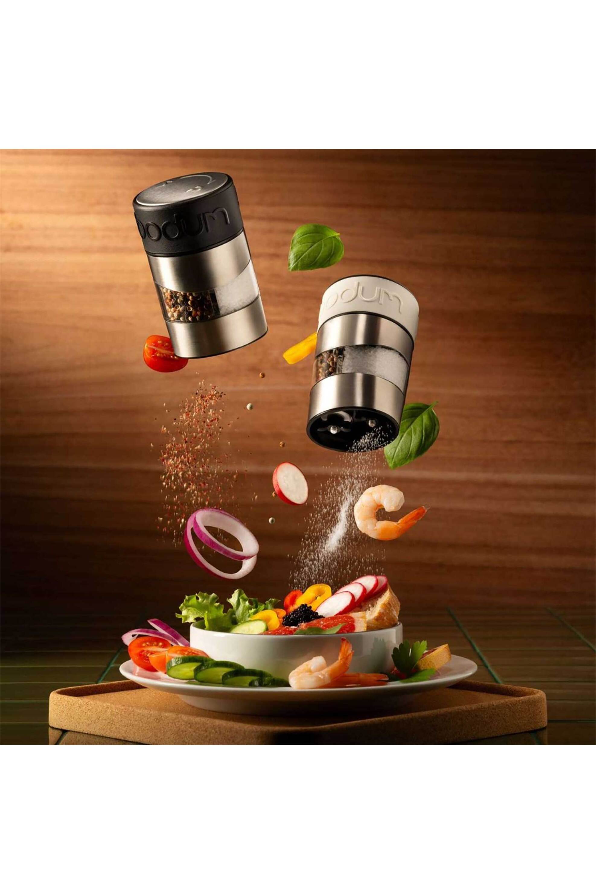 Bodum μύλος αλατιού & πιπεριού 11 cm μαύρο "Twin" - 11002-01 φωτογραφία