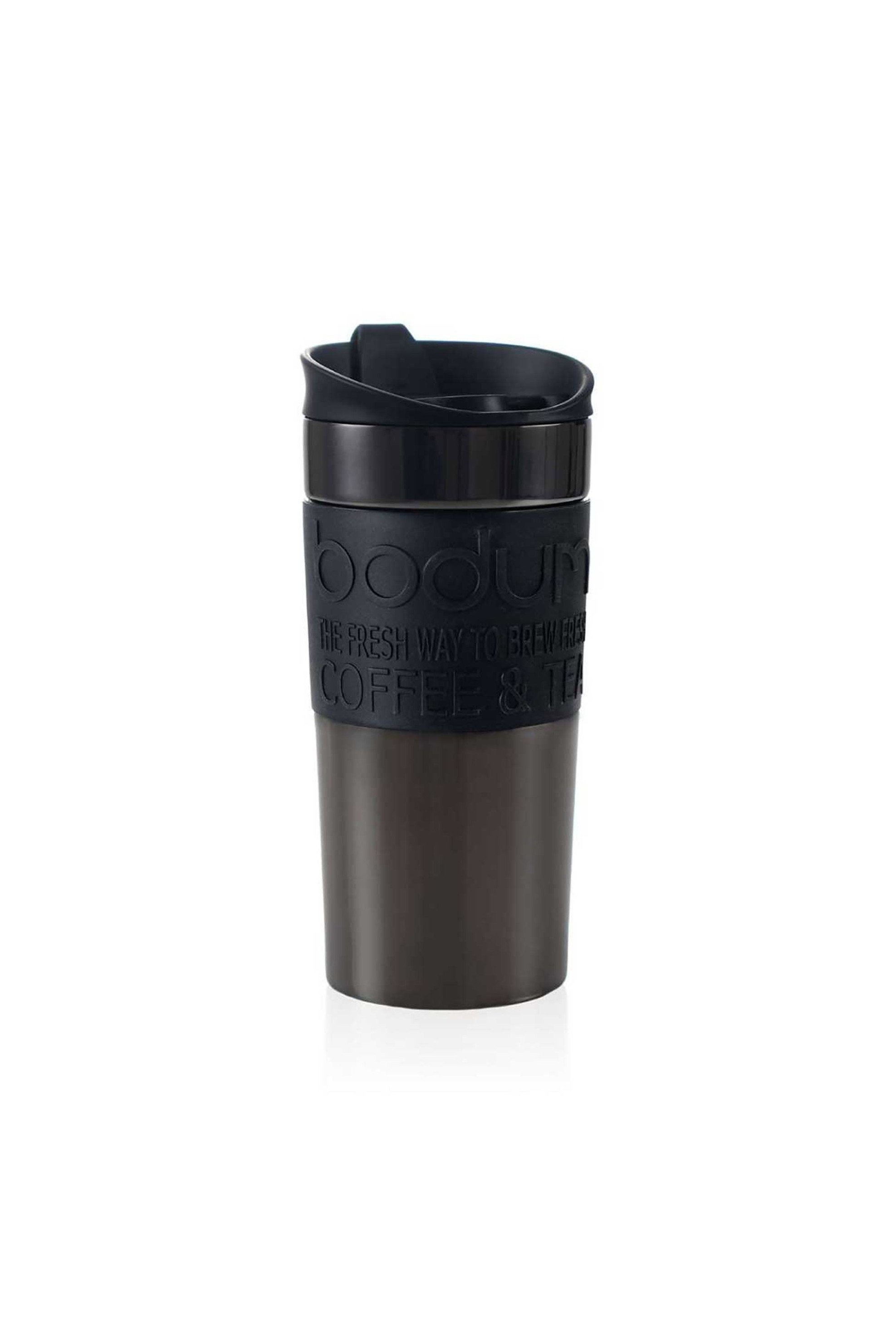 BODUM Bodum κούπα ισοθερμική ανοξείδωτη 350 ml ανθρακί "Travel Mug" - 11068-380S